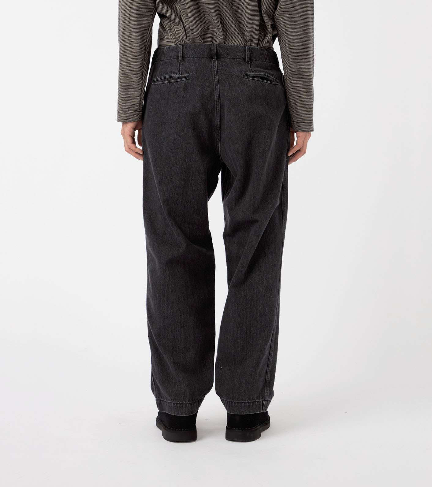 Wide Denim Pants