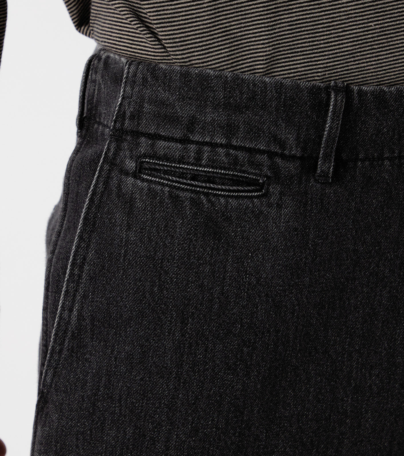 Wide Denim Pants