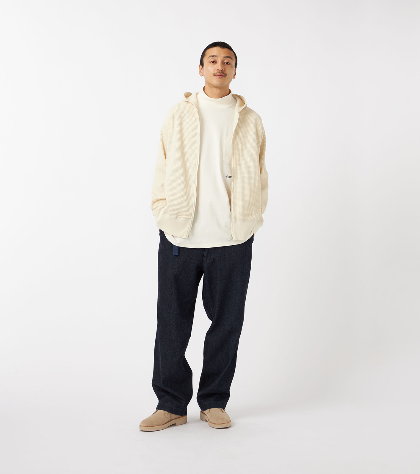 Zip-Up Thermal Hoodie