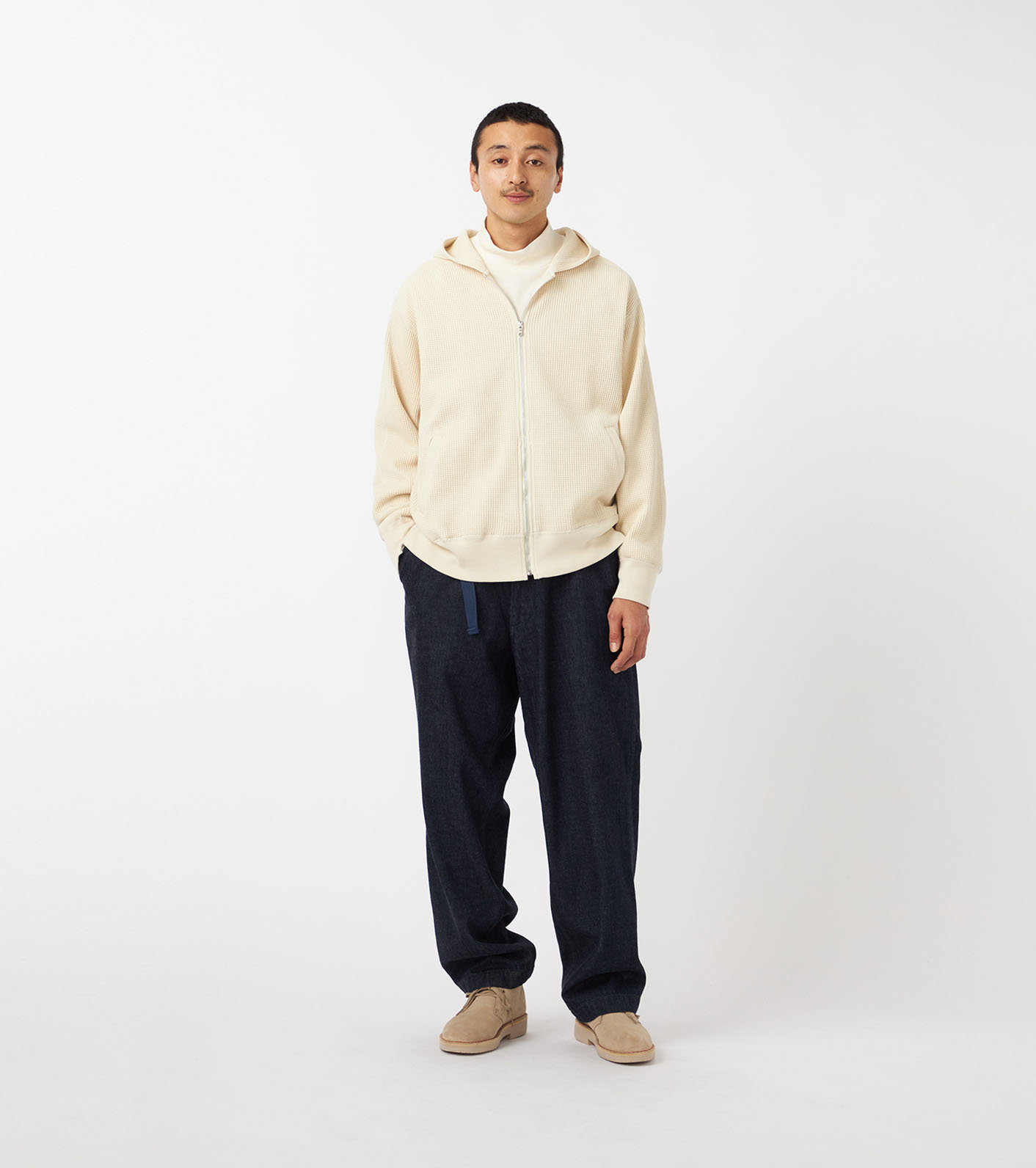 Zip-Up Thermal Hoodie
