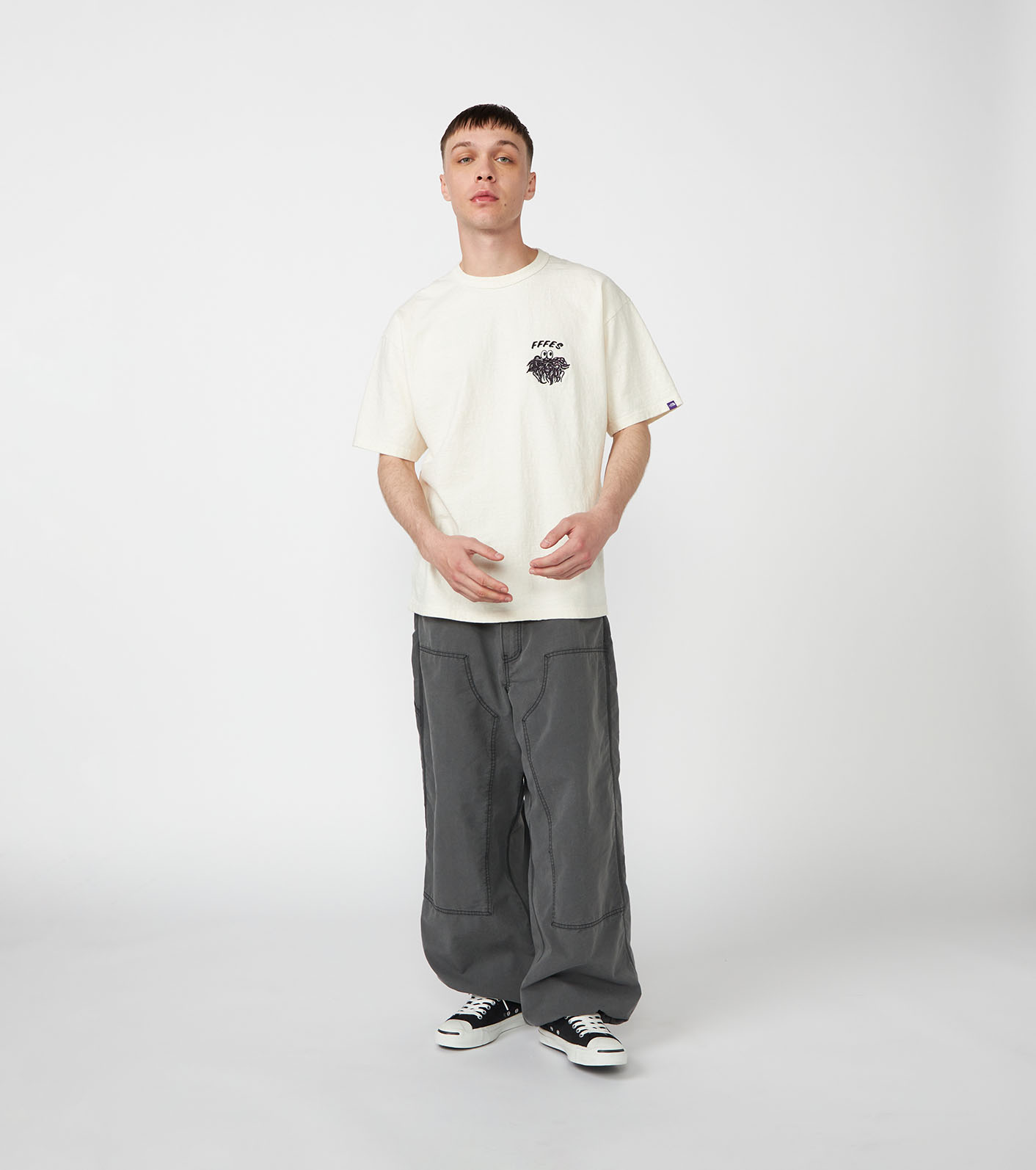 Cotton Nylon Weather Field Double Knee Pants