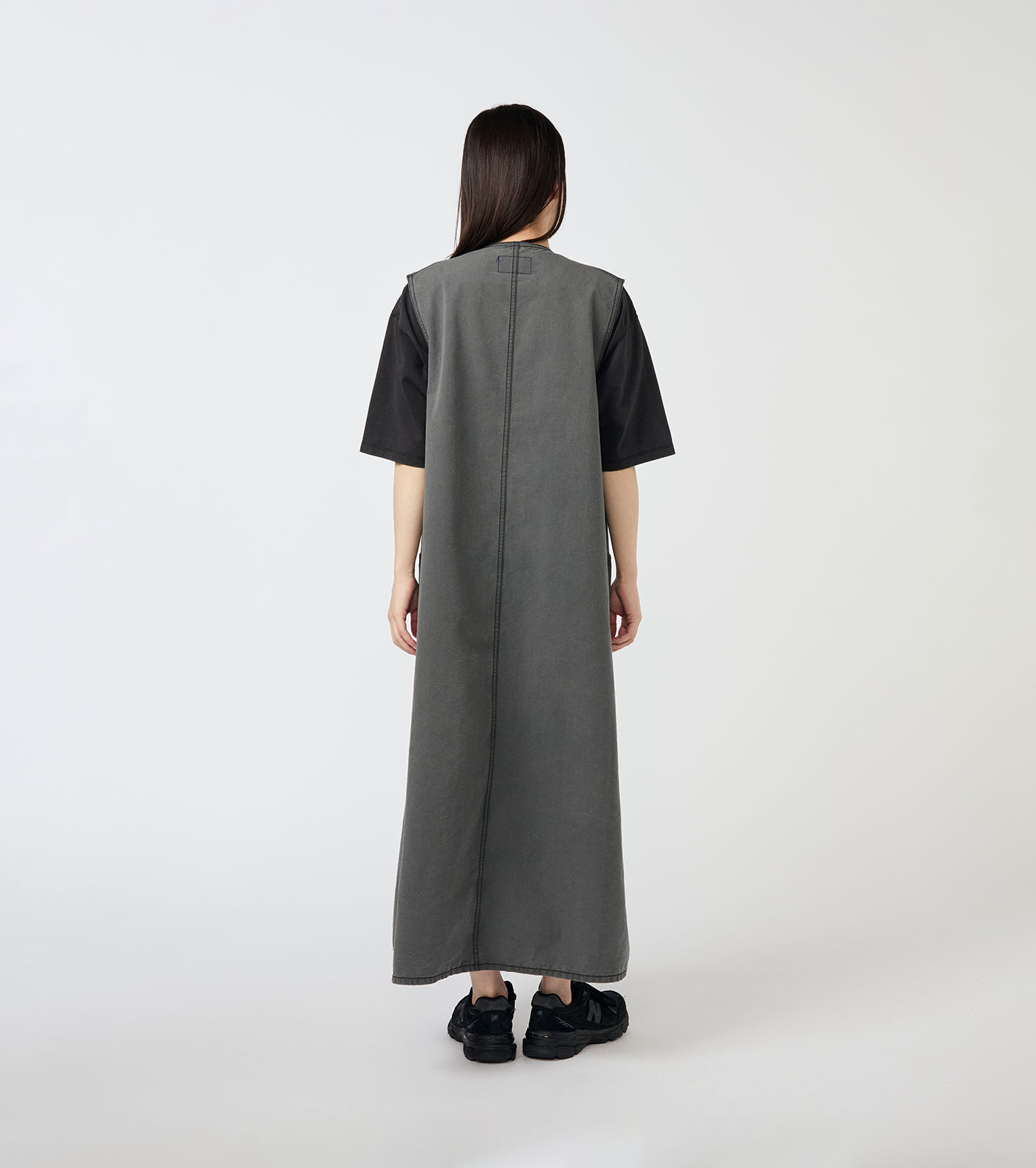 Cotton Nylon Weather Field Jumper Dress