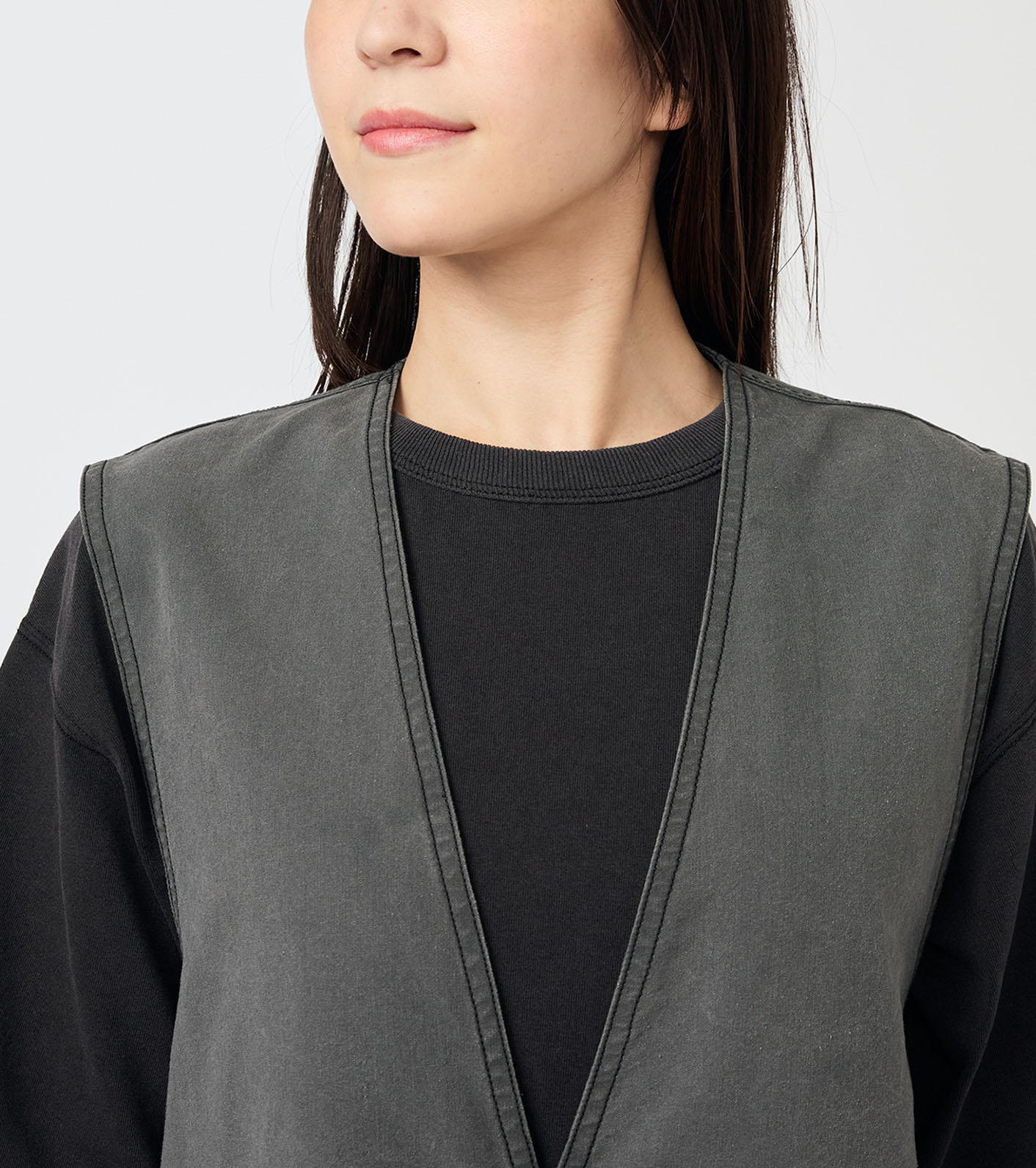 Cotton Nylon Weather Field Jumper Dress