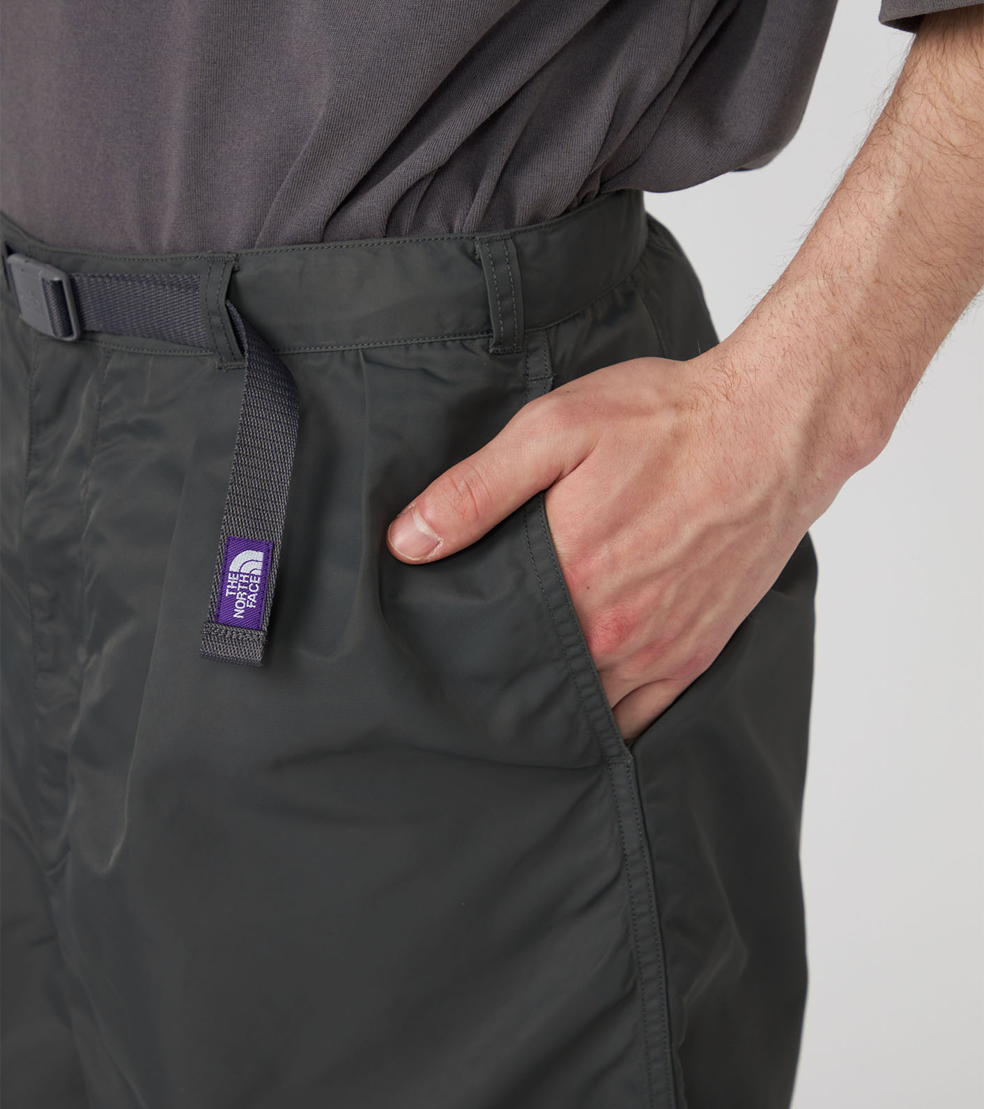 Nylon Twill Field Baggy Shorts