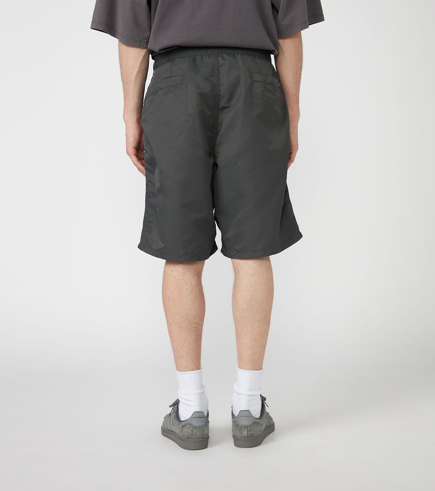 Nylon Twill Field Baggy Shorts