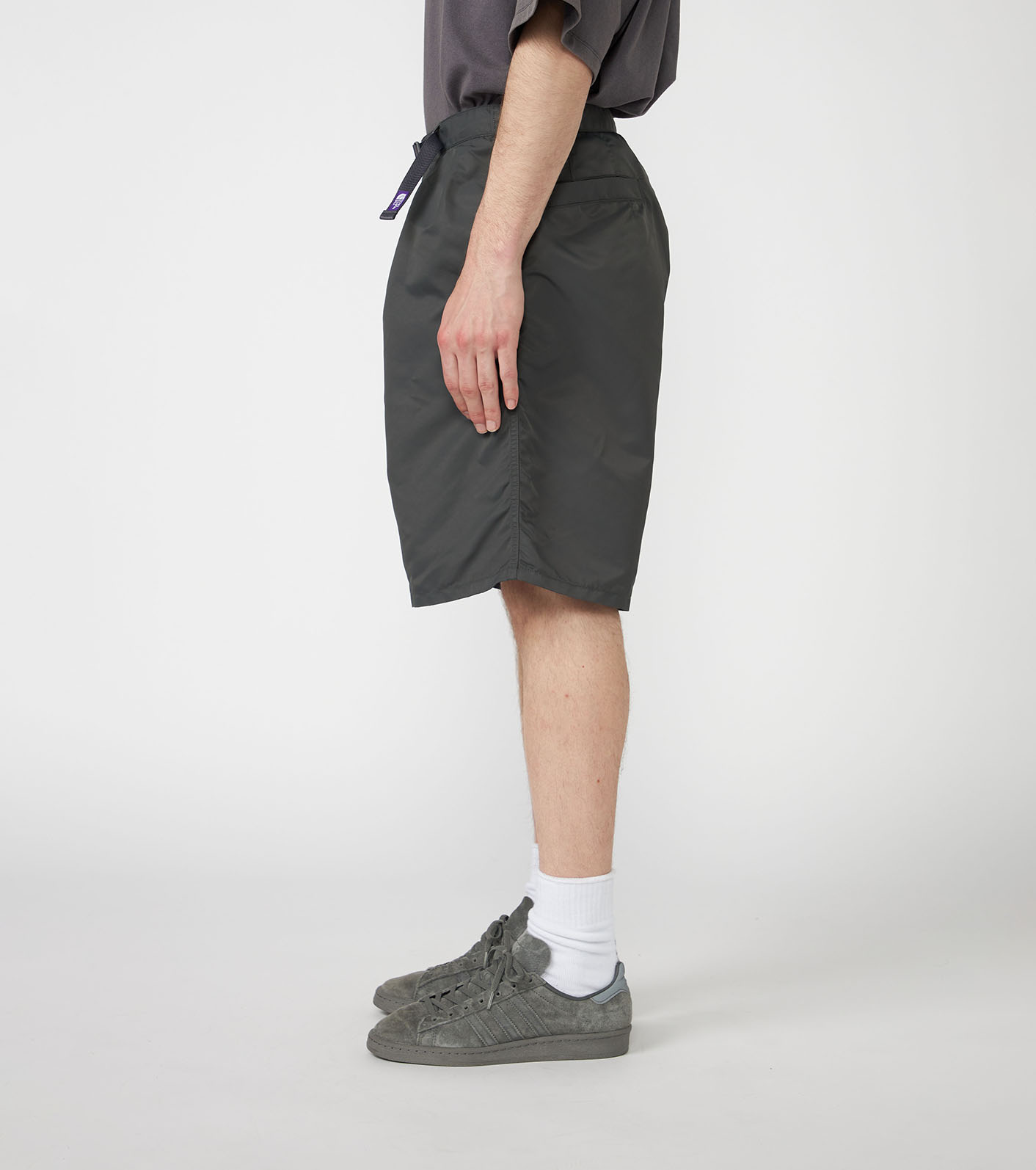 Nylon Twill Field Baggy Shorts