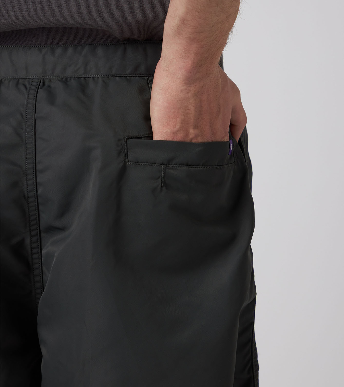Nylon Twill Field Baggy Shorts