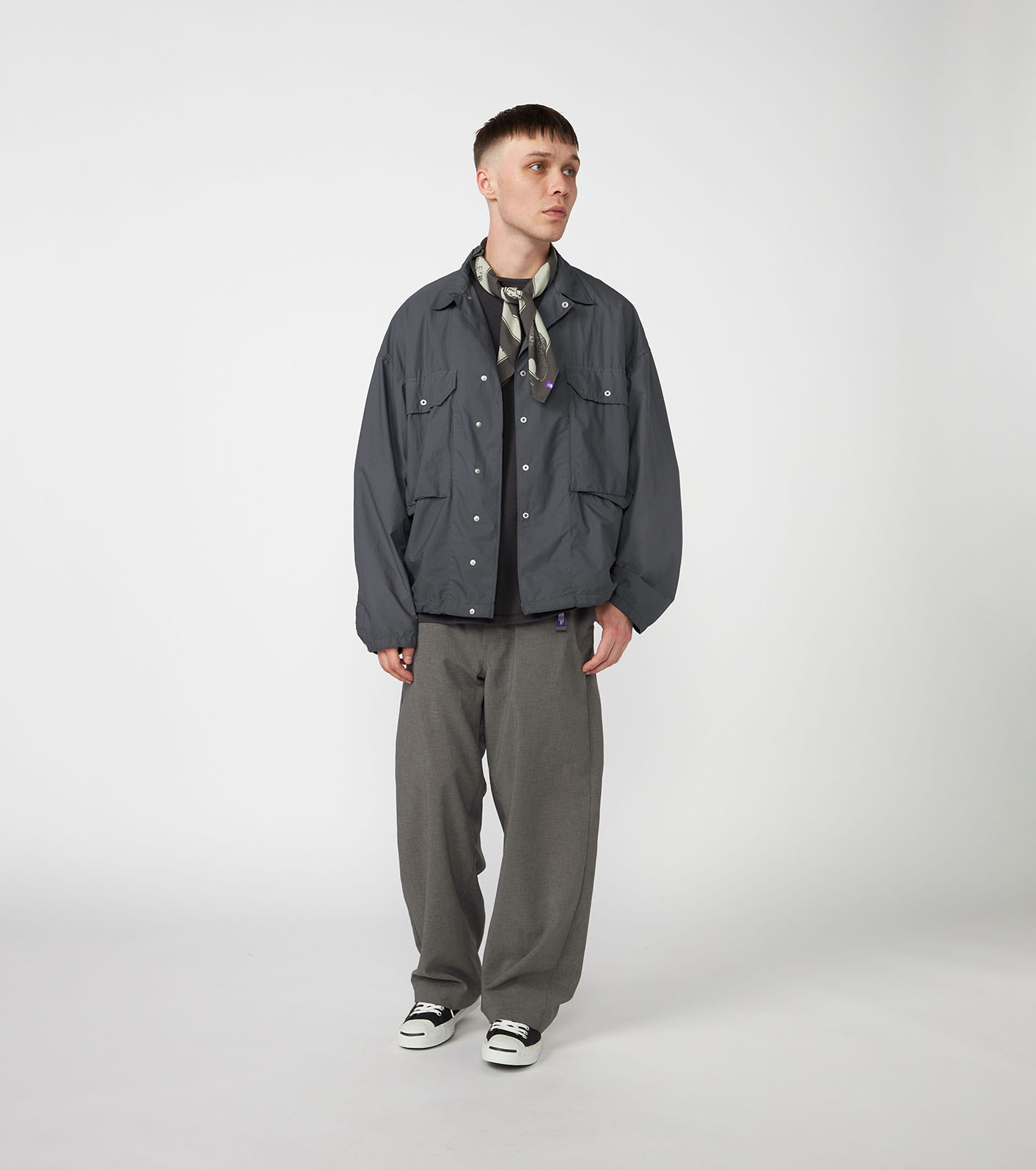Garment Dyed Nylon Field Jacket