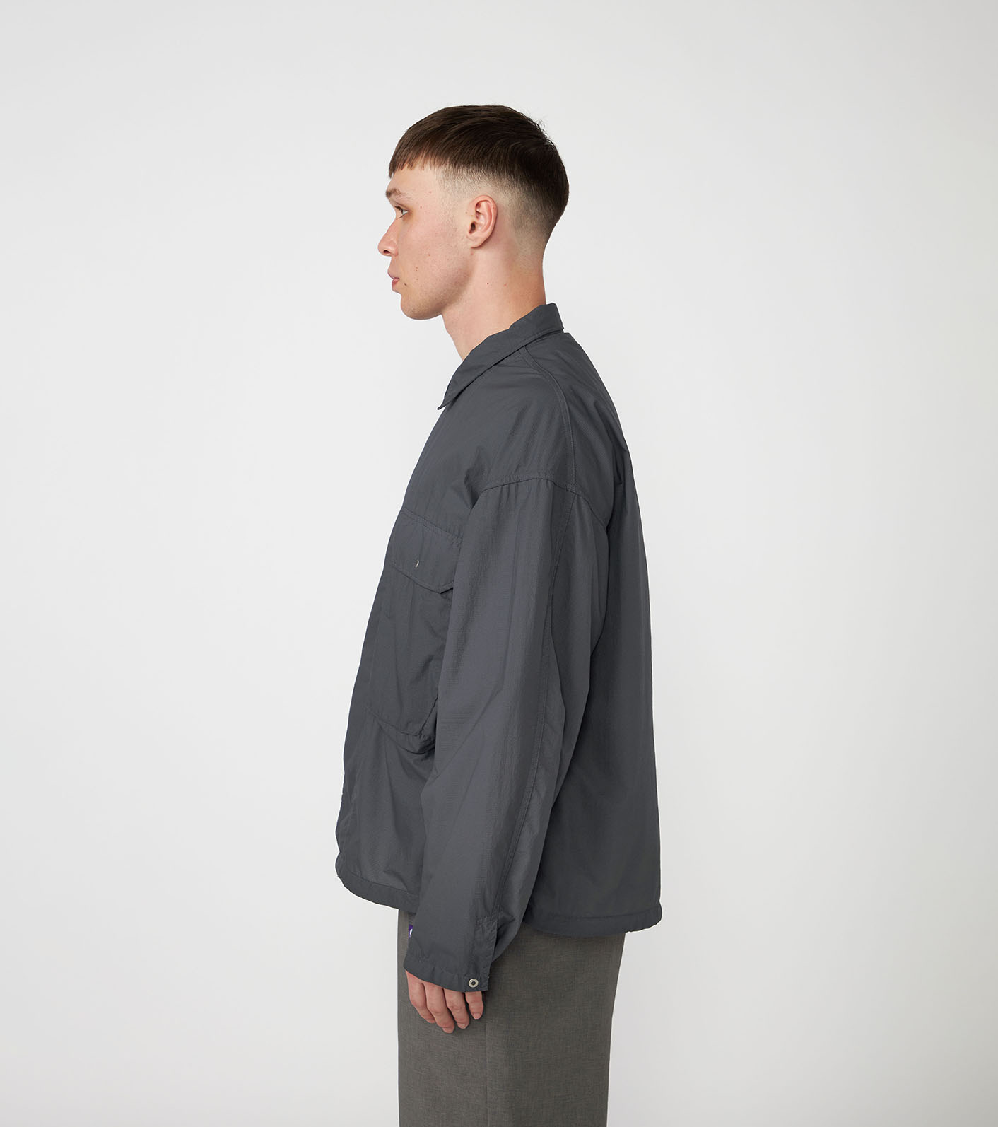 Garment Dyed Nylon Field Jacket