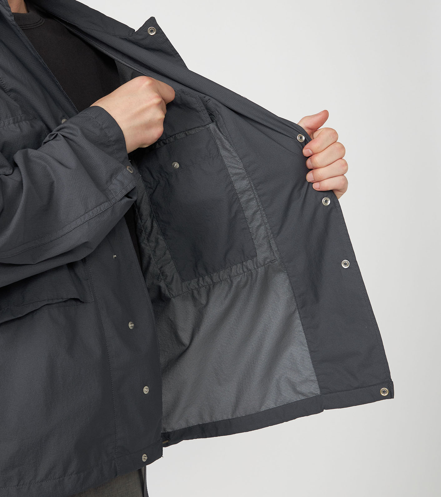 Garment Dyed Nylon Field Jacket