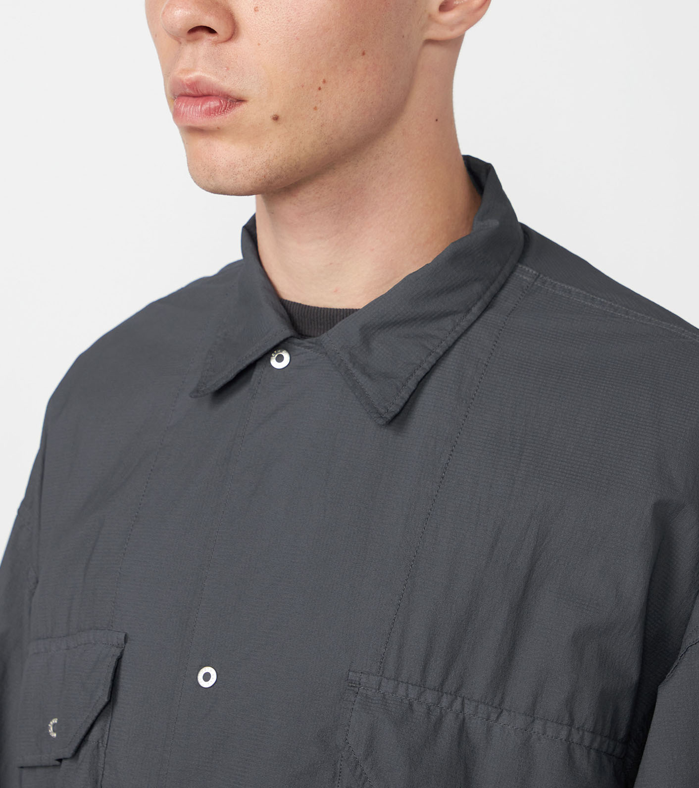 Garment Dyed Nylon Field Jacket