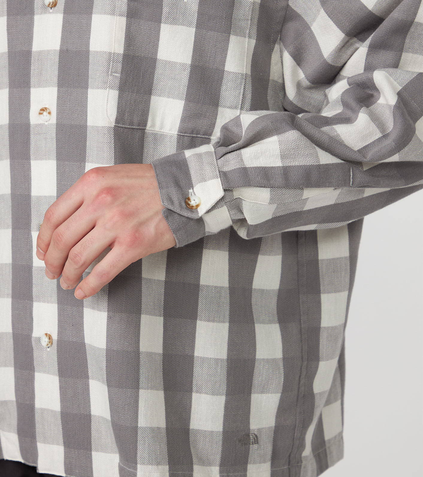 Checkerboard Field Open Collar Shirt