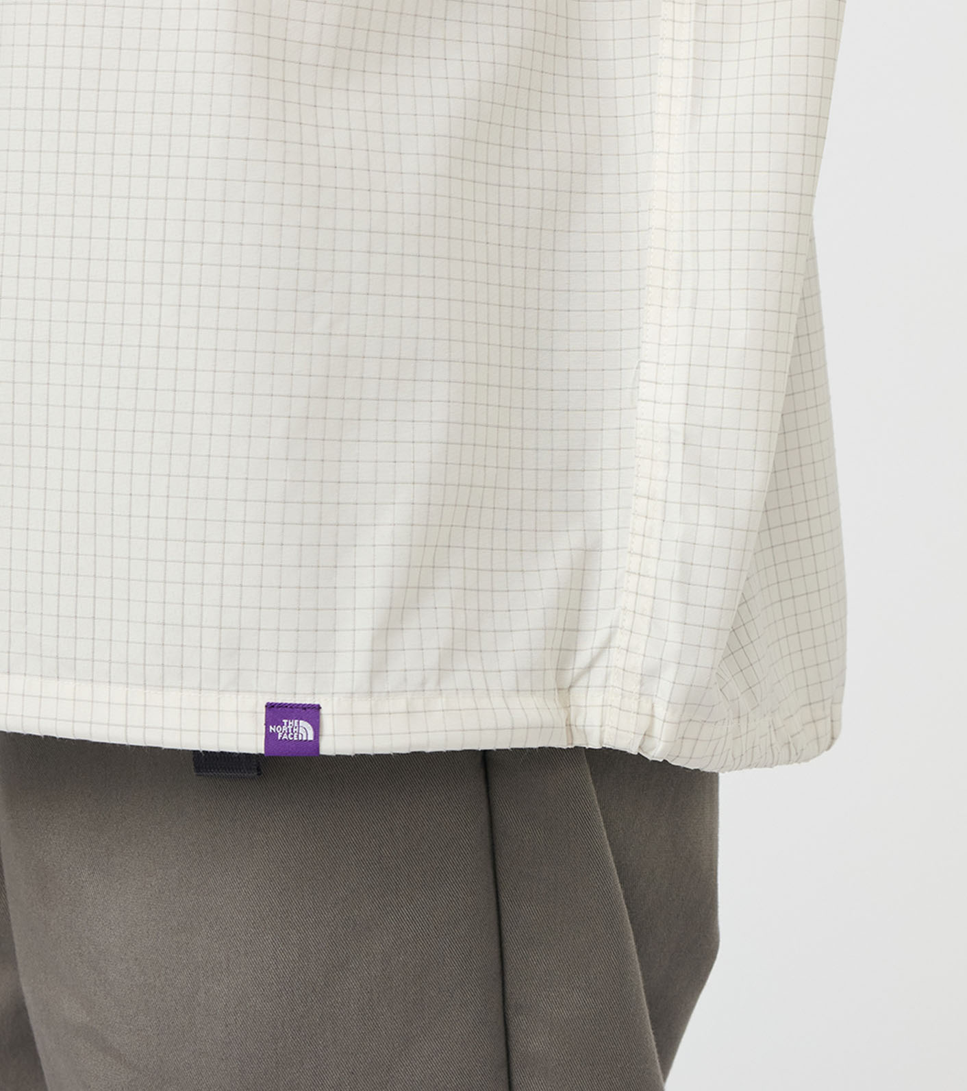 Graph Check Field Shirred Shirt