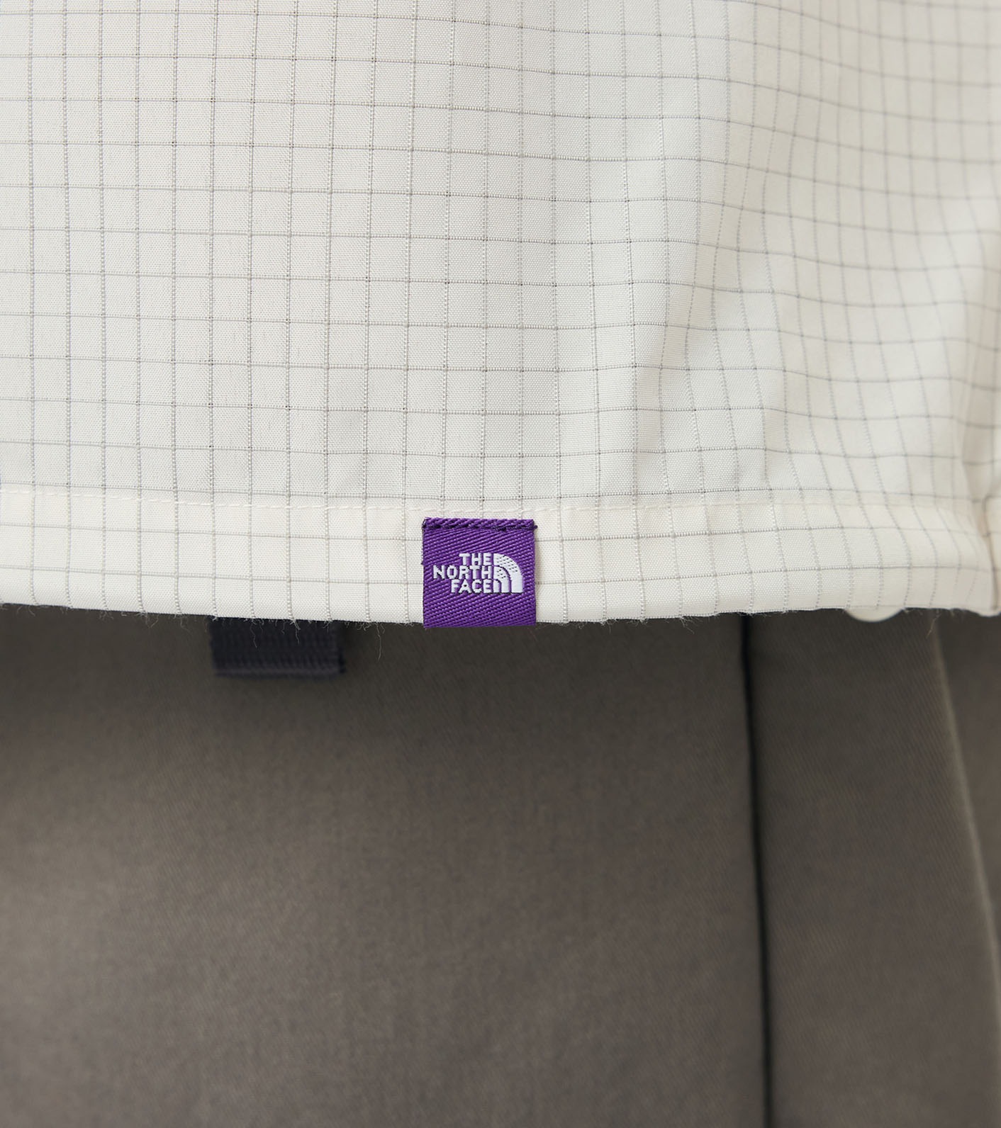 Graph Check Field Shirred Shirt