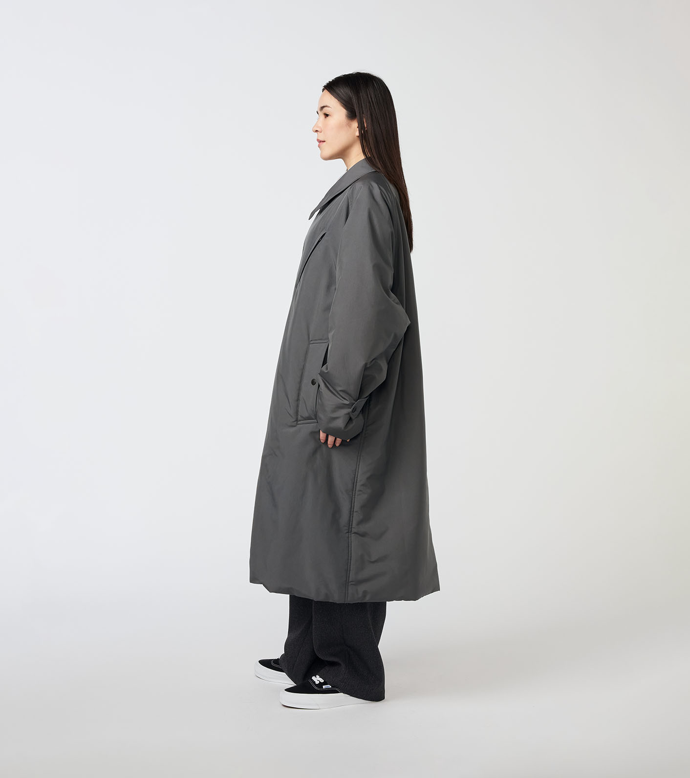 Insulation Soutien Collar Coat