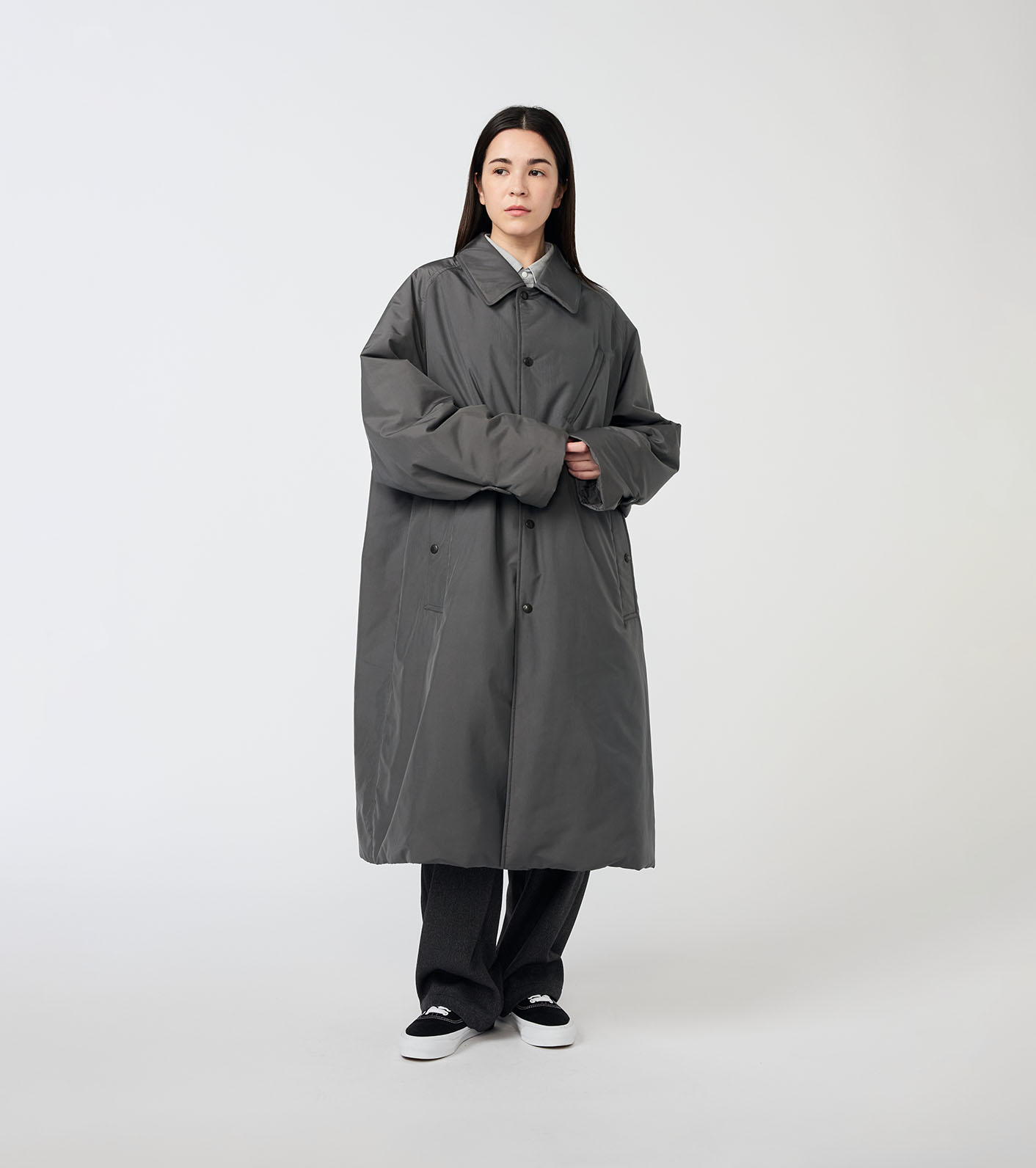 Insulation Soutien Collar Coat