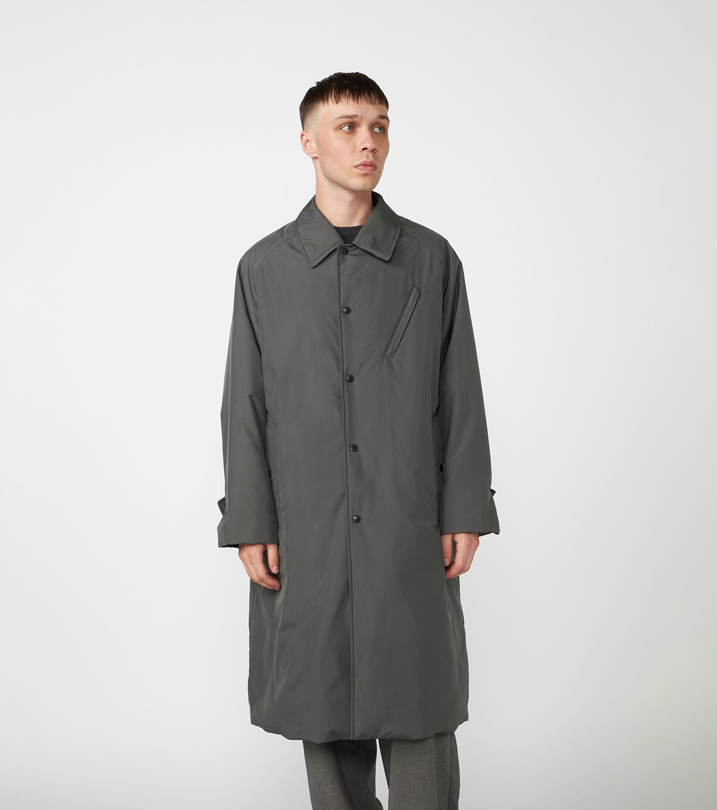 Insulation Soutien Collar Coat