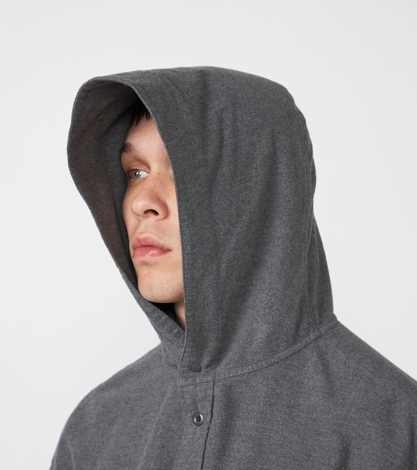 Flannel Mountain Hooded Shirt