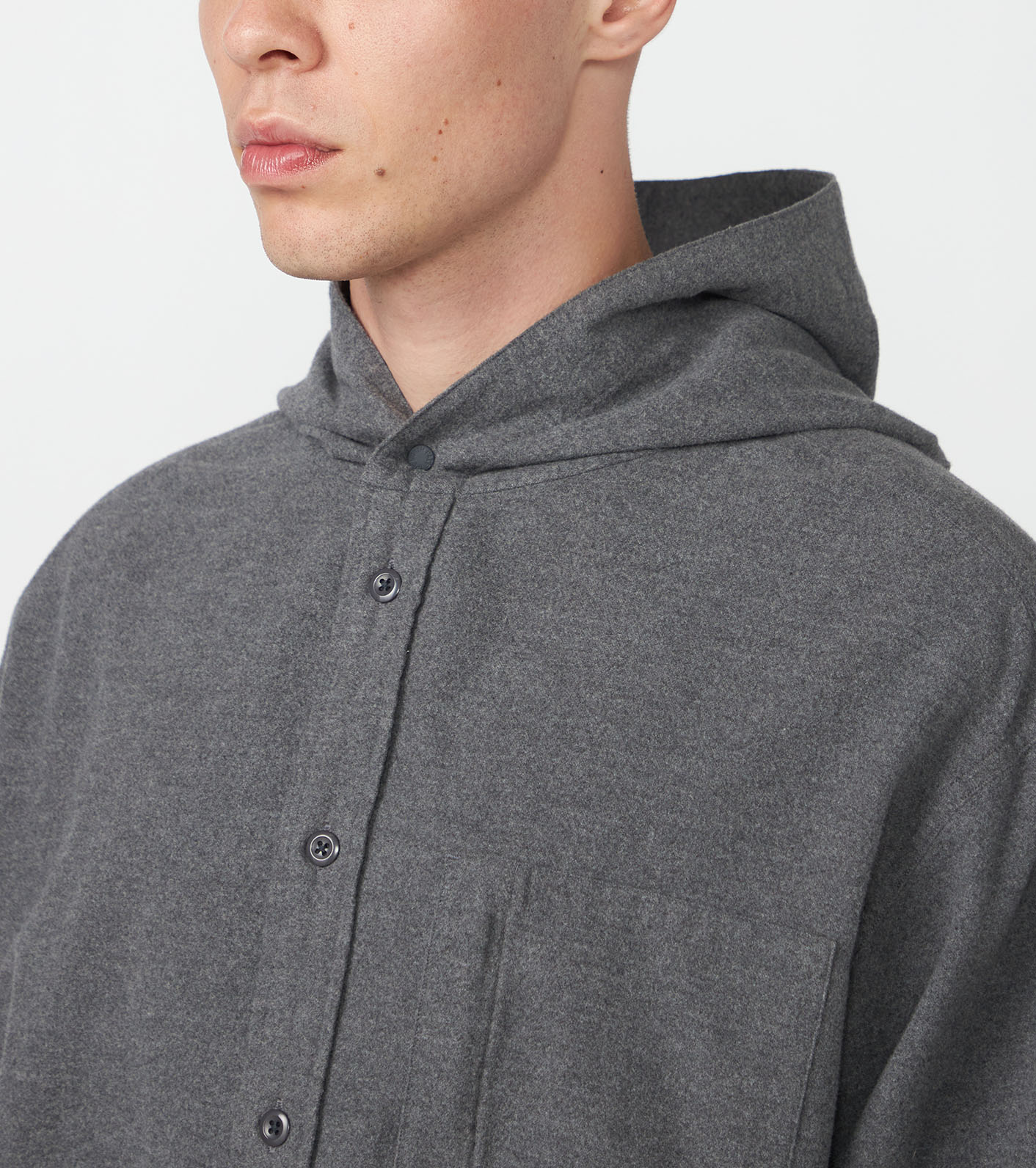 Flannel Mountain Hooded Shirt