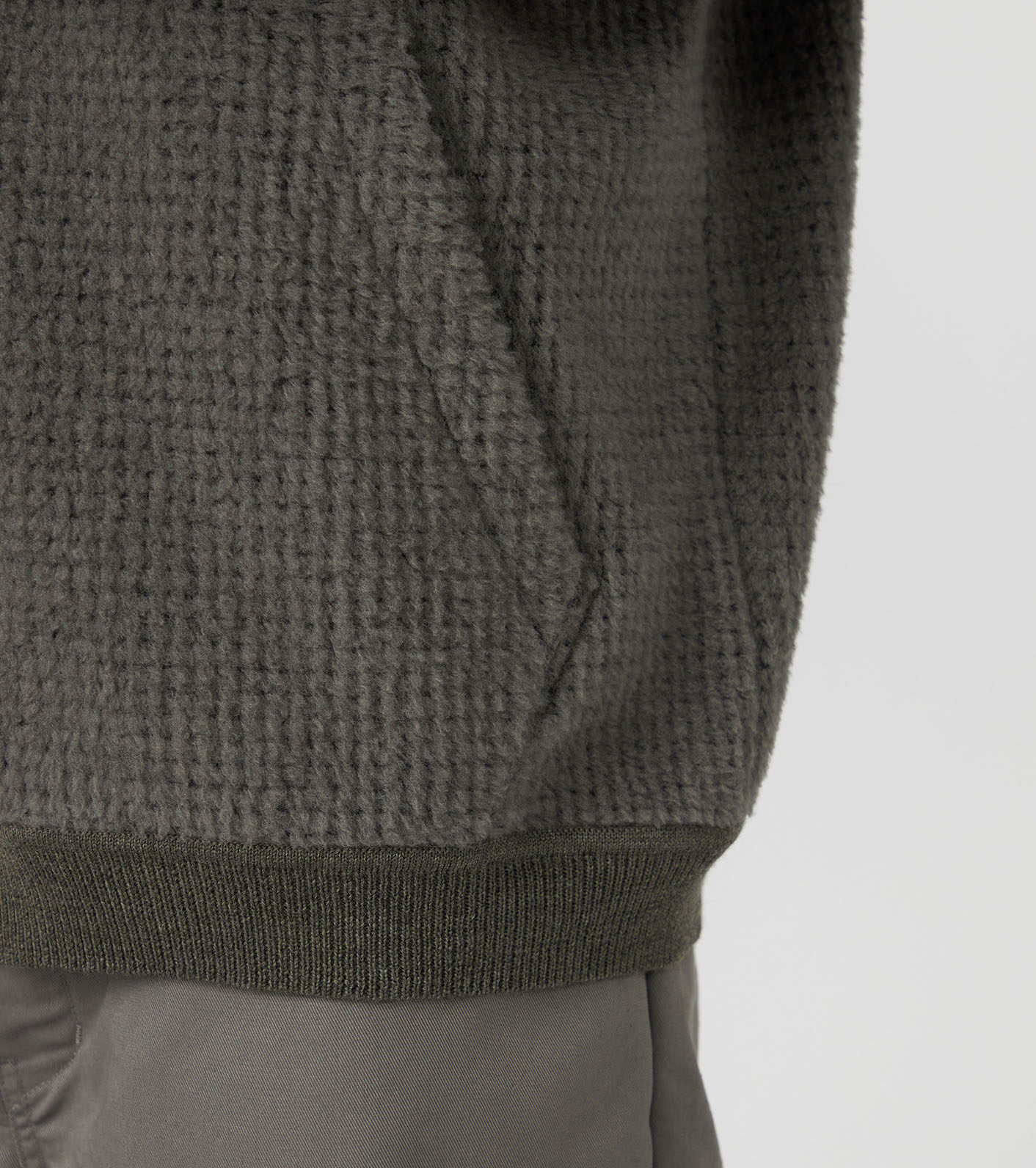 POLARTEC Wool Fleece Sweater Jacket