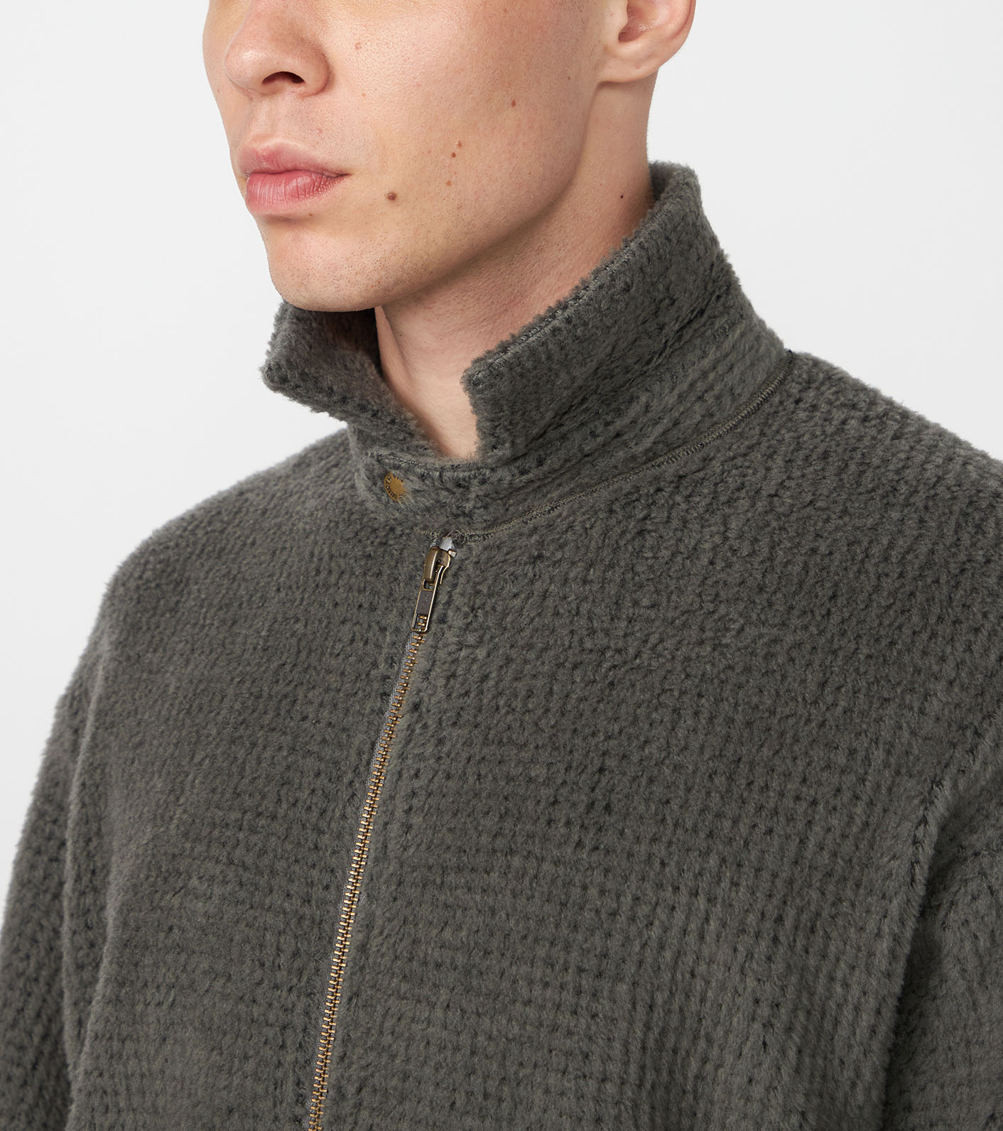 POLARTEC Wool Fleece Sweater Jacket