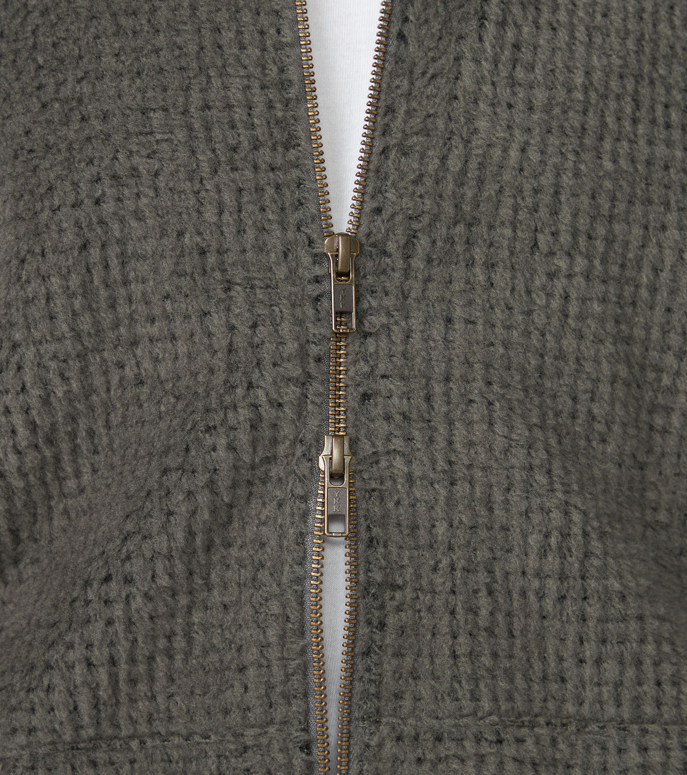 POLARTEC Wool Fleece Sweater Jacket