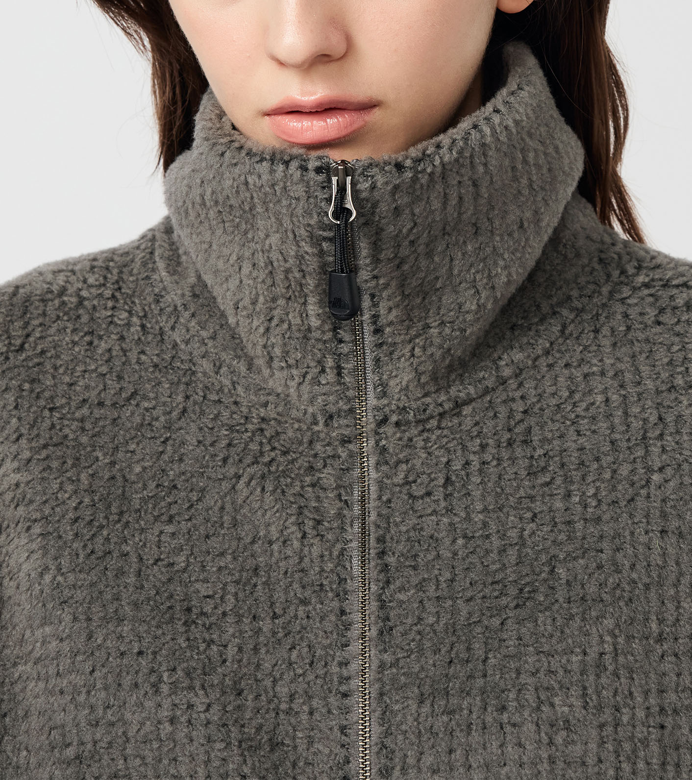 POLARTEC Wool Fleece Zip Up Sweater