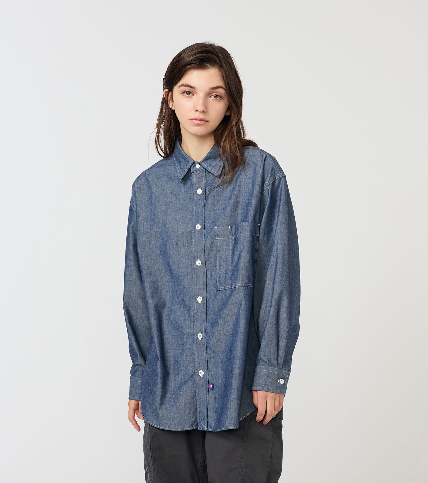 Regular Collar Chambray Field Shirt