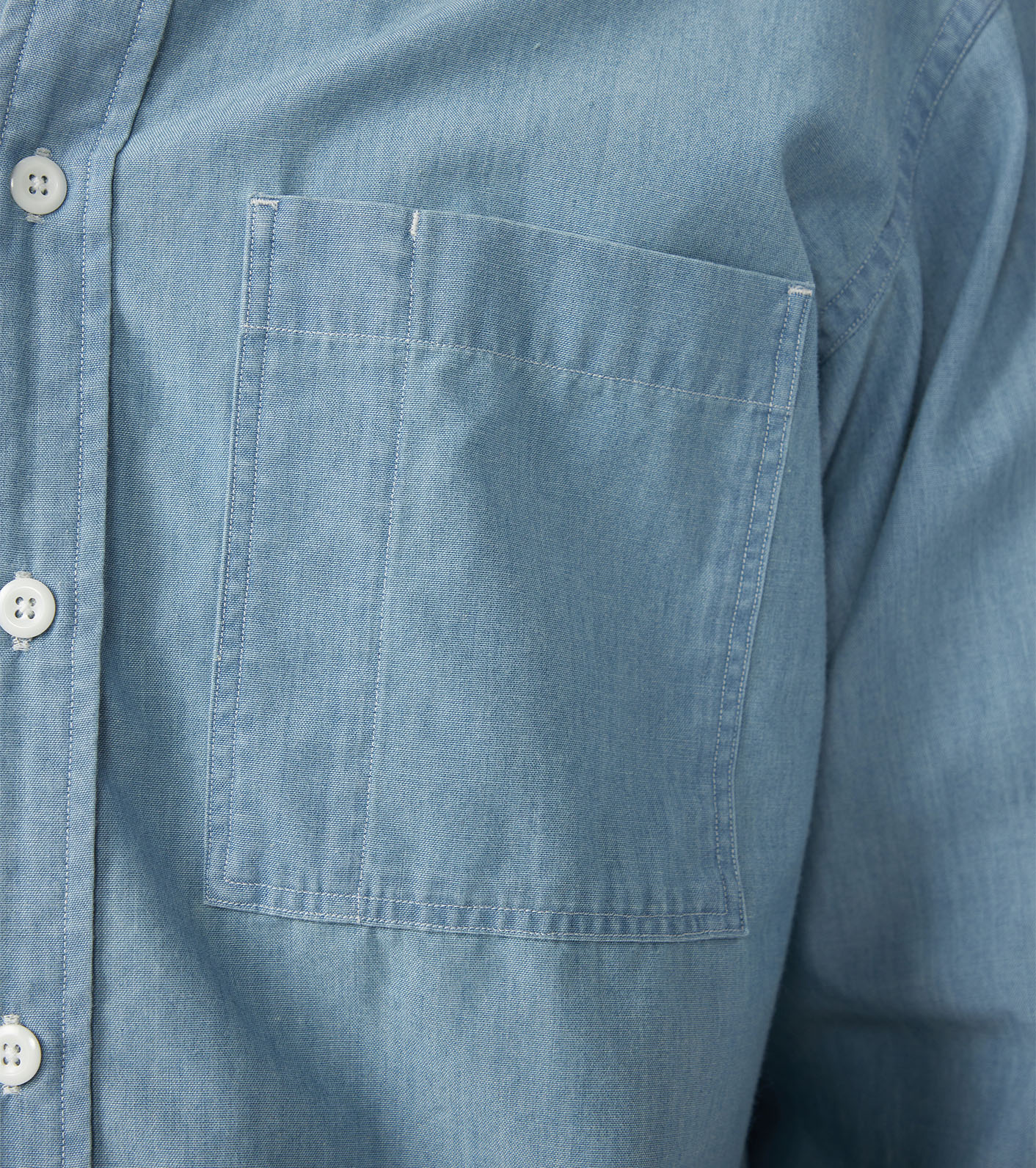 Regular Collar Chambray Field Shirt