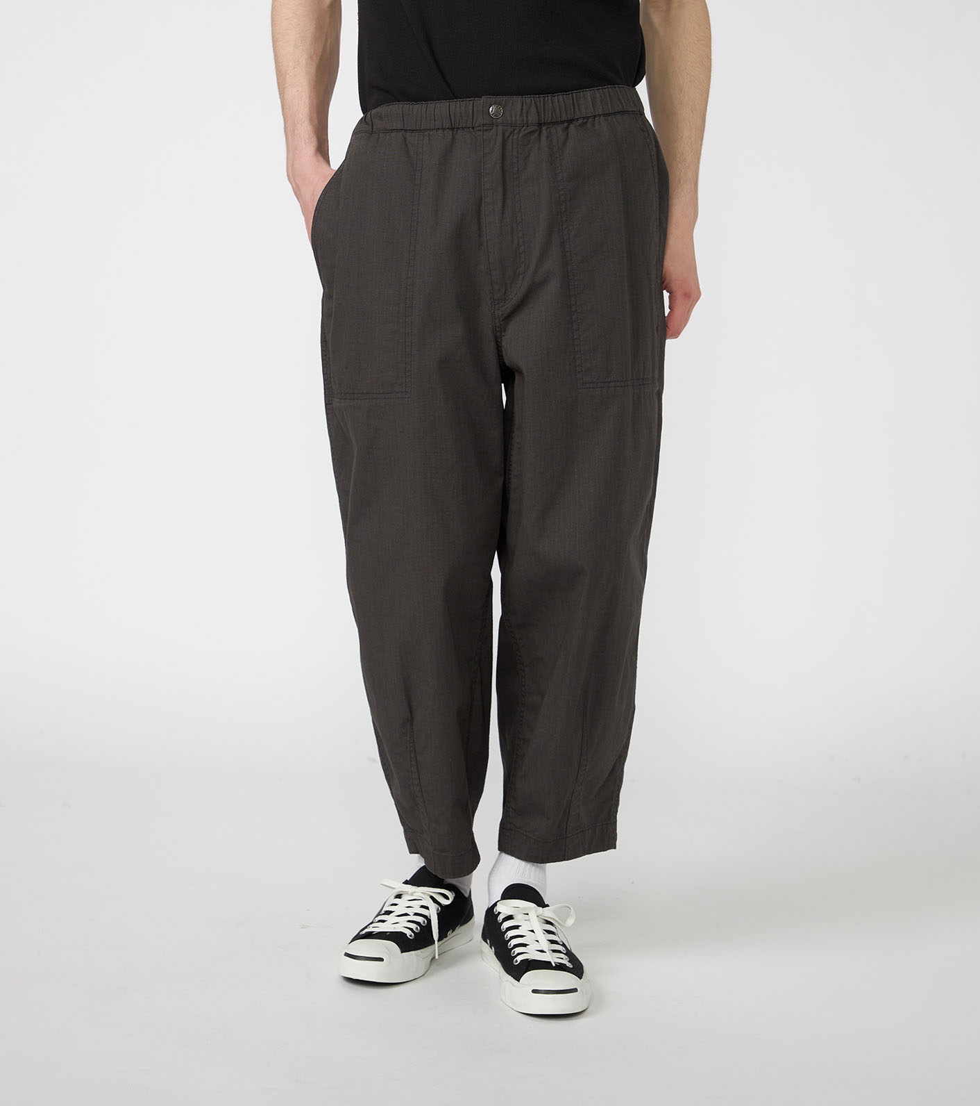 Ripstop Wide Cropped Field Pants