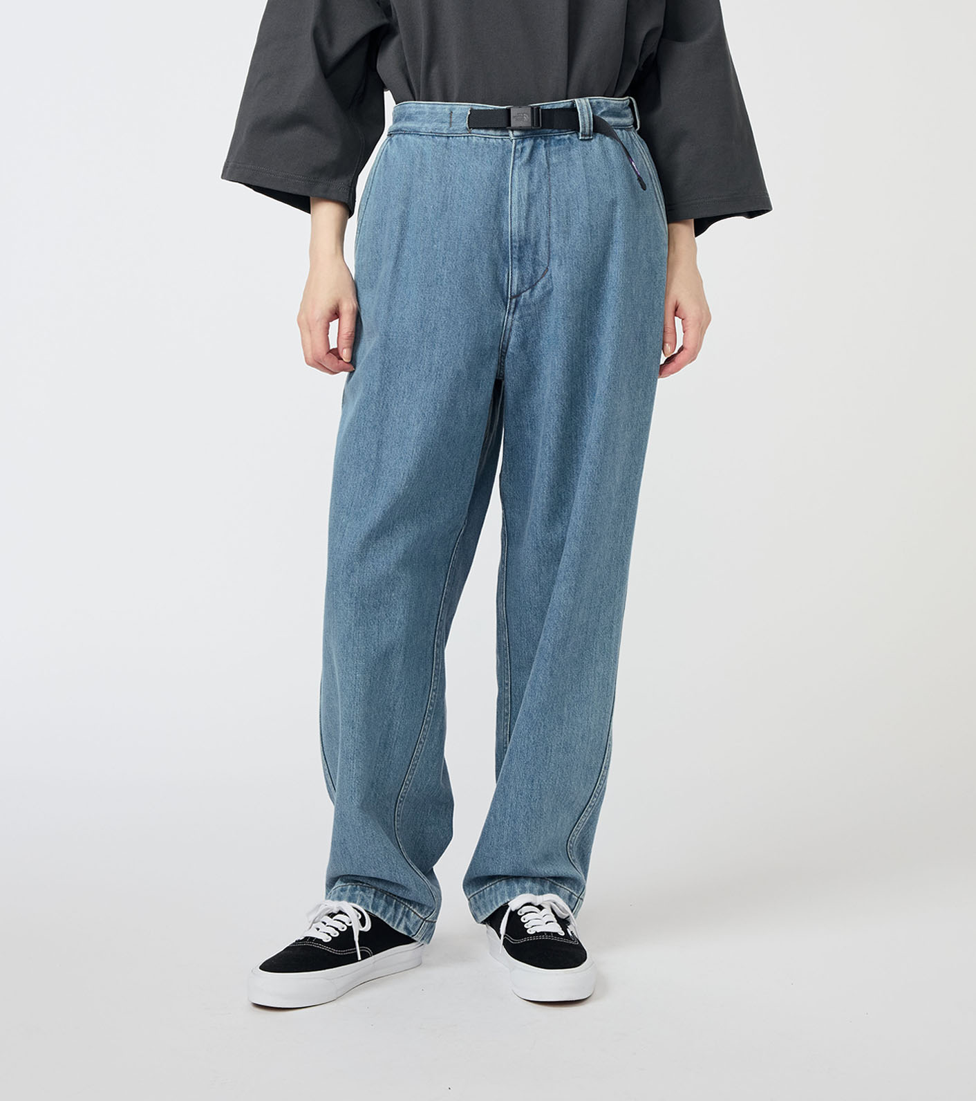 Denim Wide Tapered Field Pants
