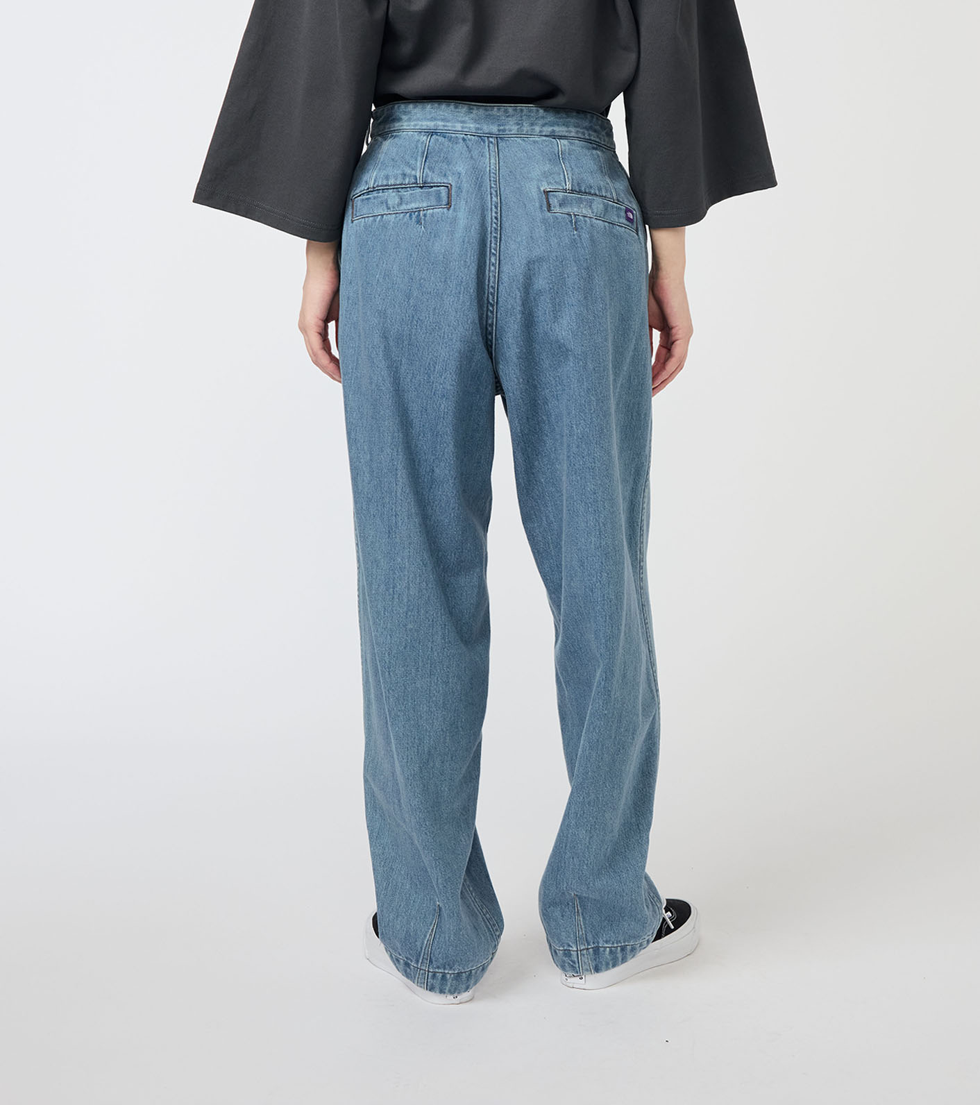Denim Wide Tapered Field Pants