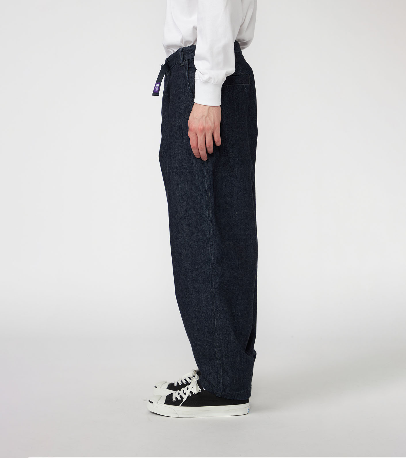 Denim Wide Tapered Field Pants