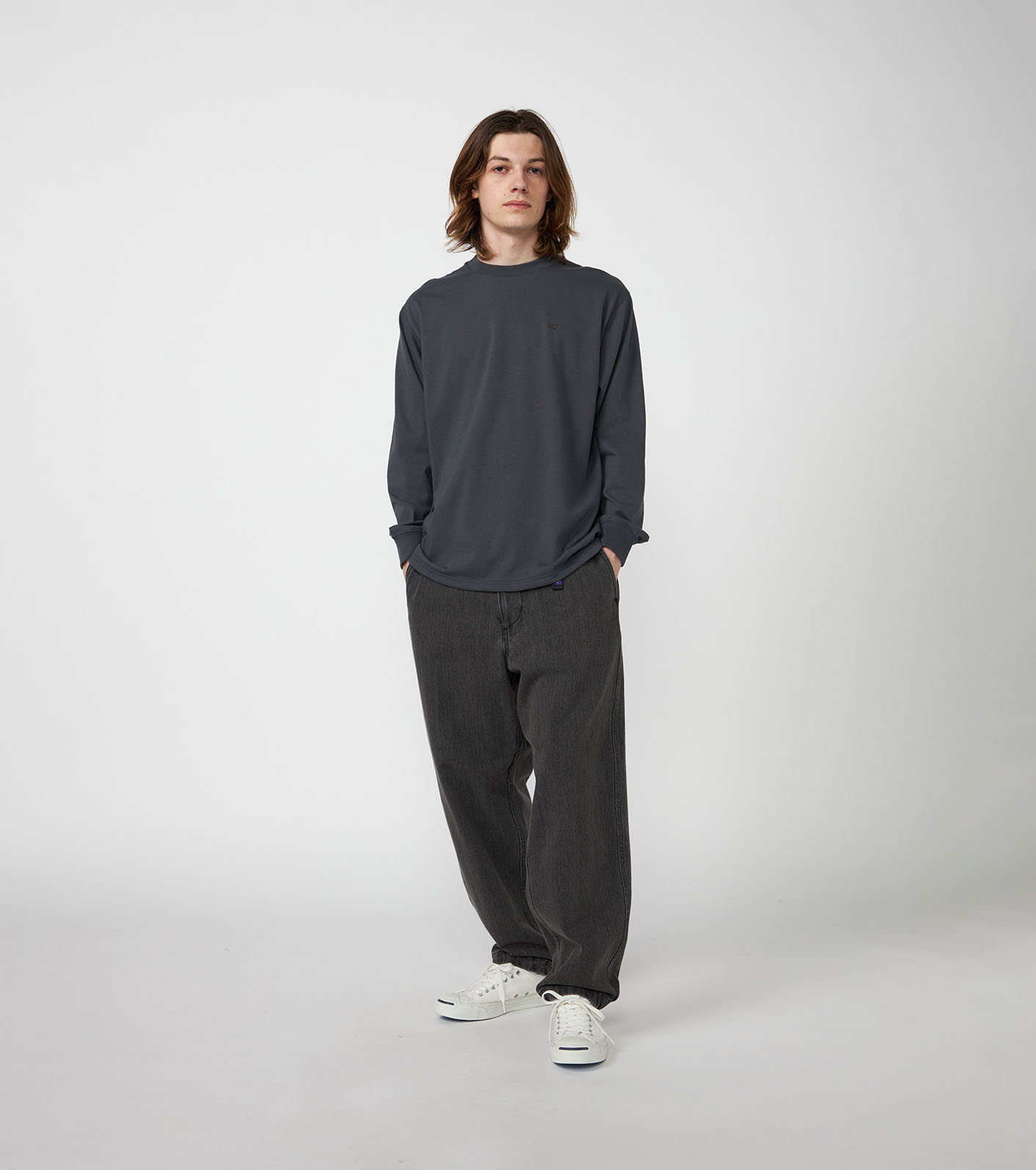 Denim Wide Tapered Field Pants