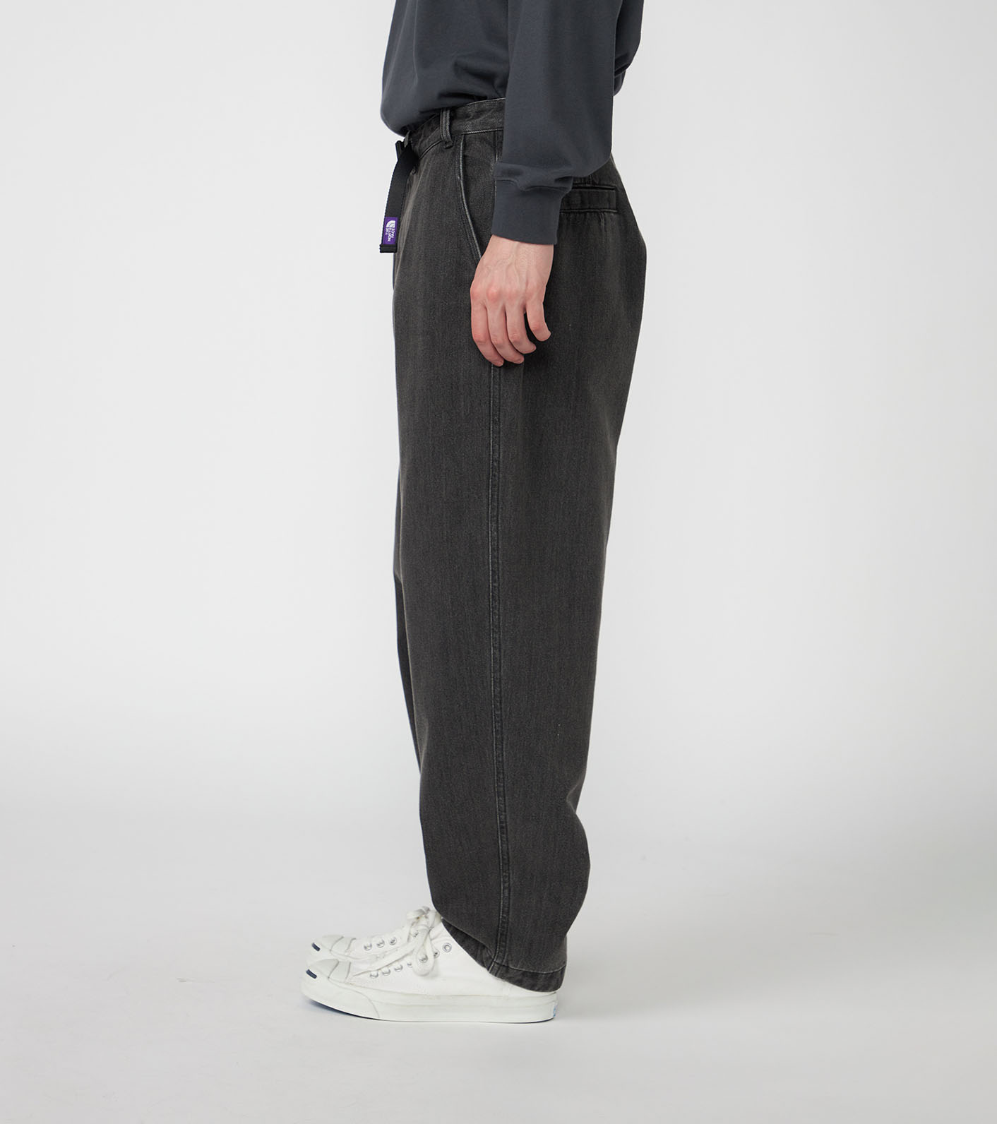 Denim Wide Tapered Field Pants