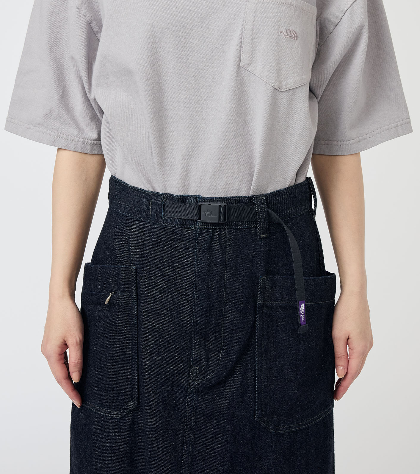 Denim Field Skirt