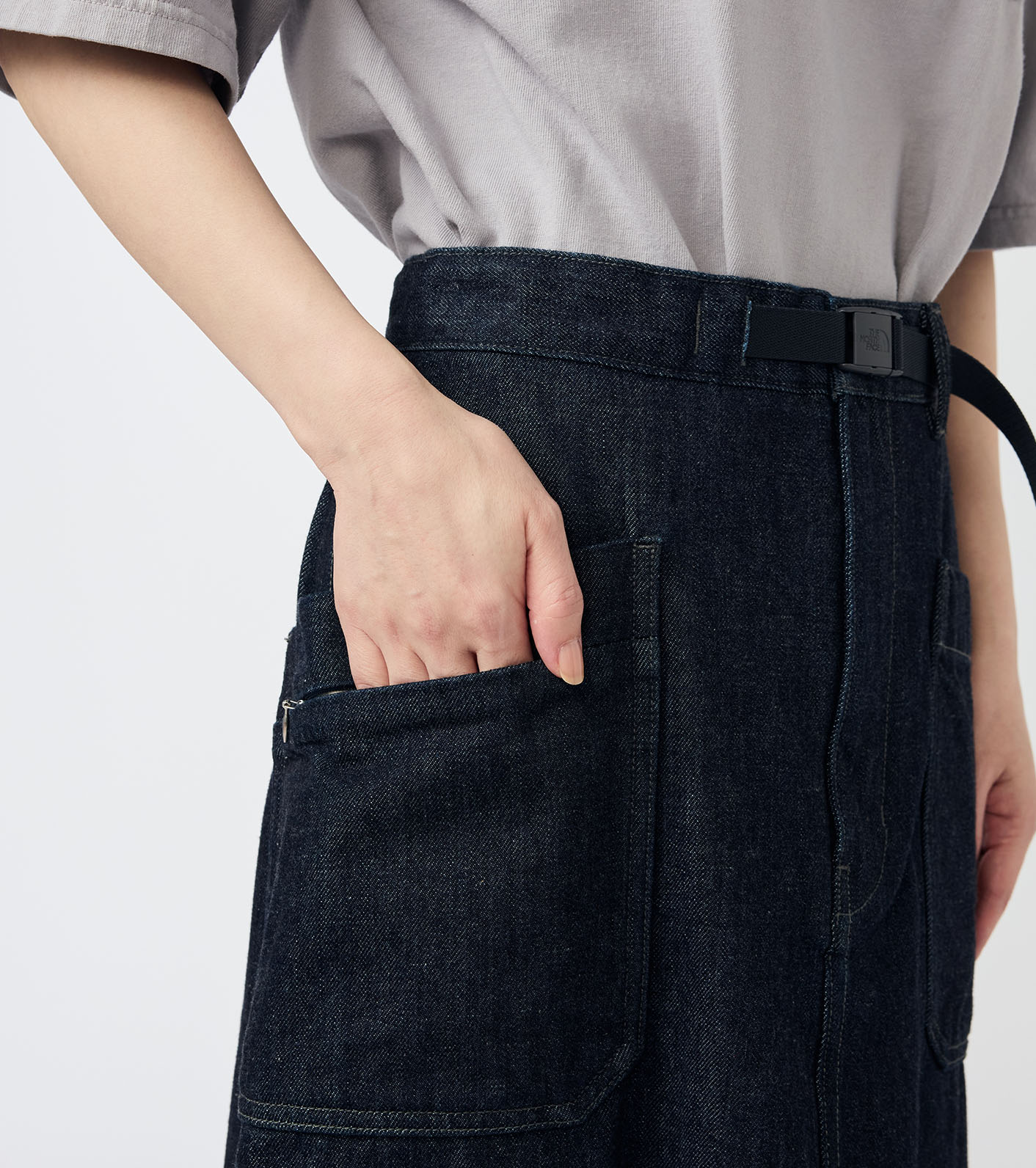 Denim Field Skirt