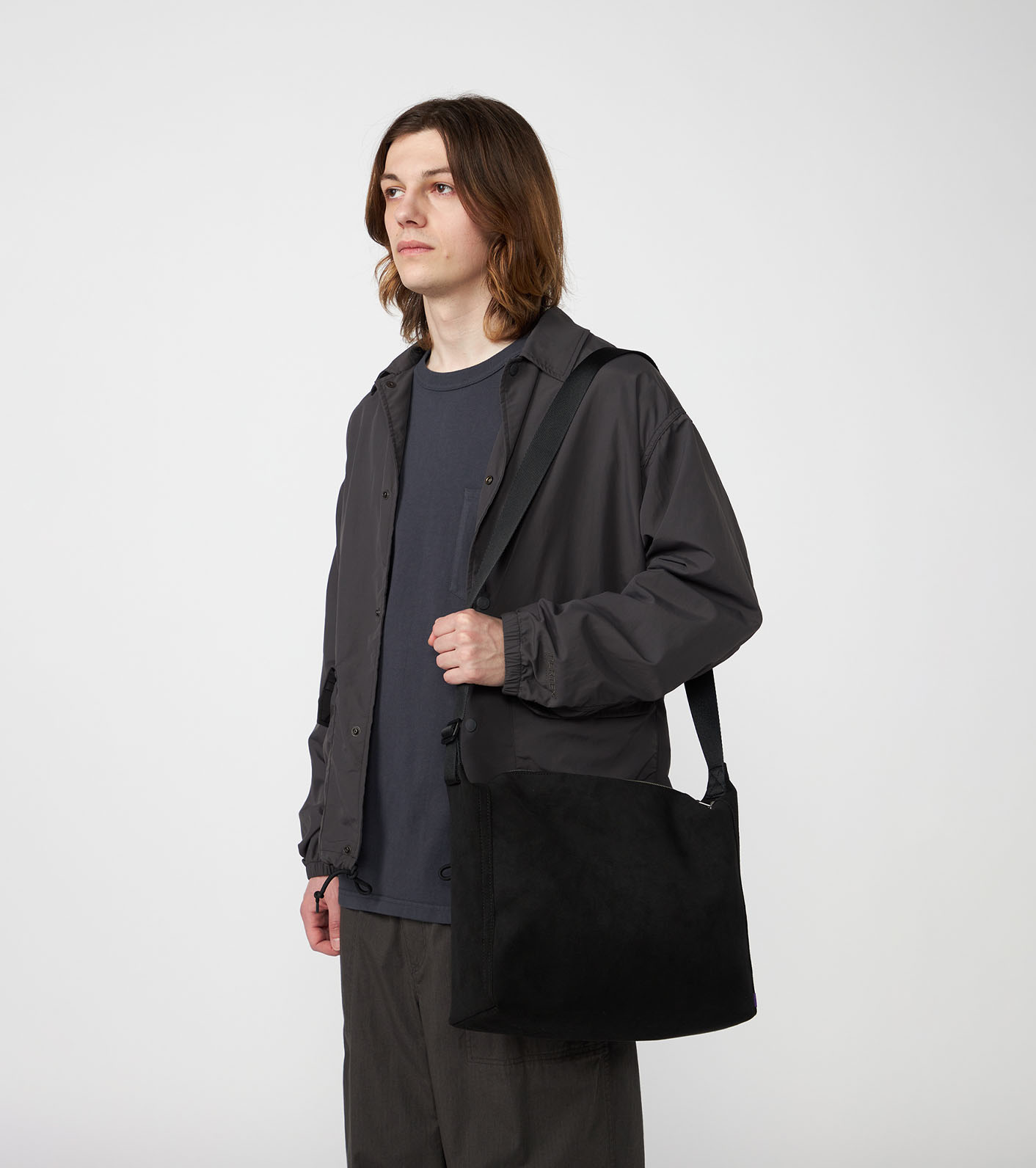 Synthetic Leather Shoulder Bag