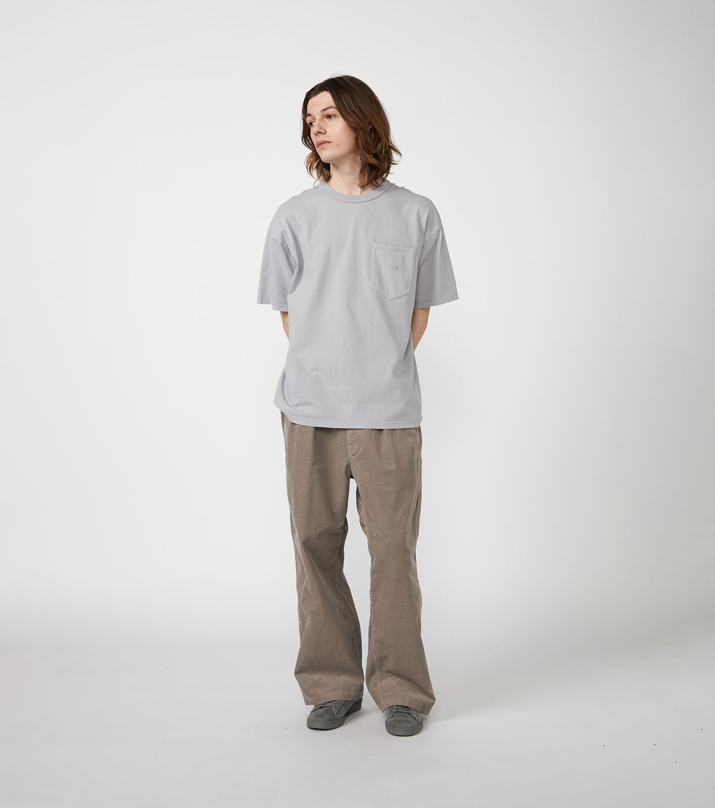 Corduroy Wide Straight Field Pants