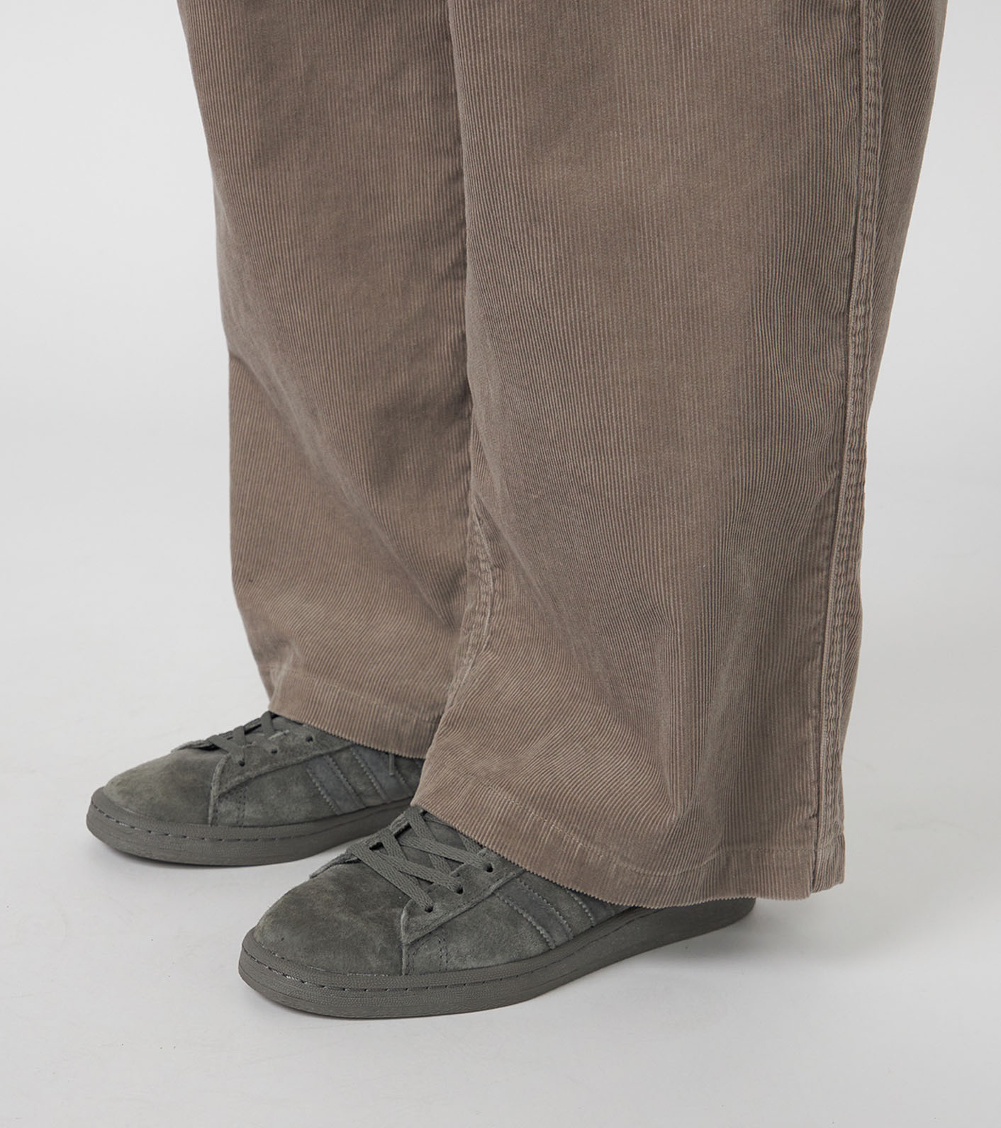 Corduroy Wide Straight Field Pants