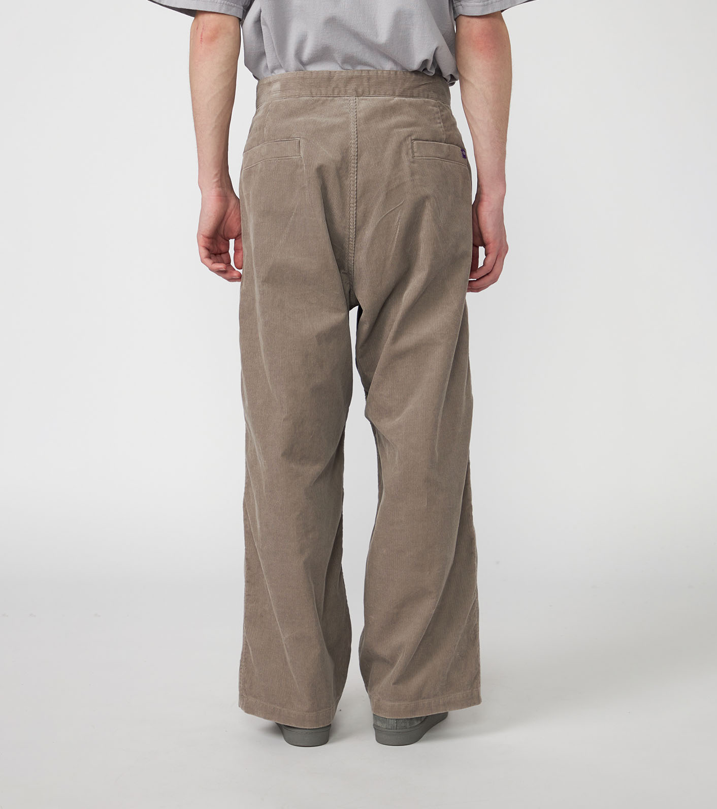 Corduroy Wide Straight Field Pants