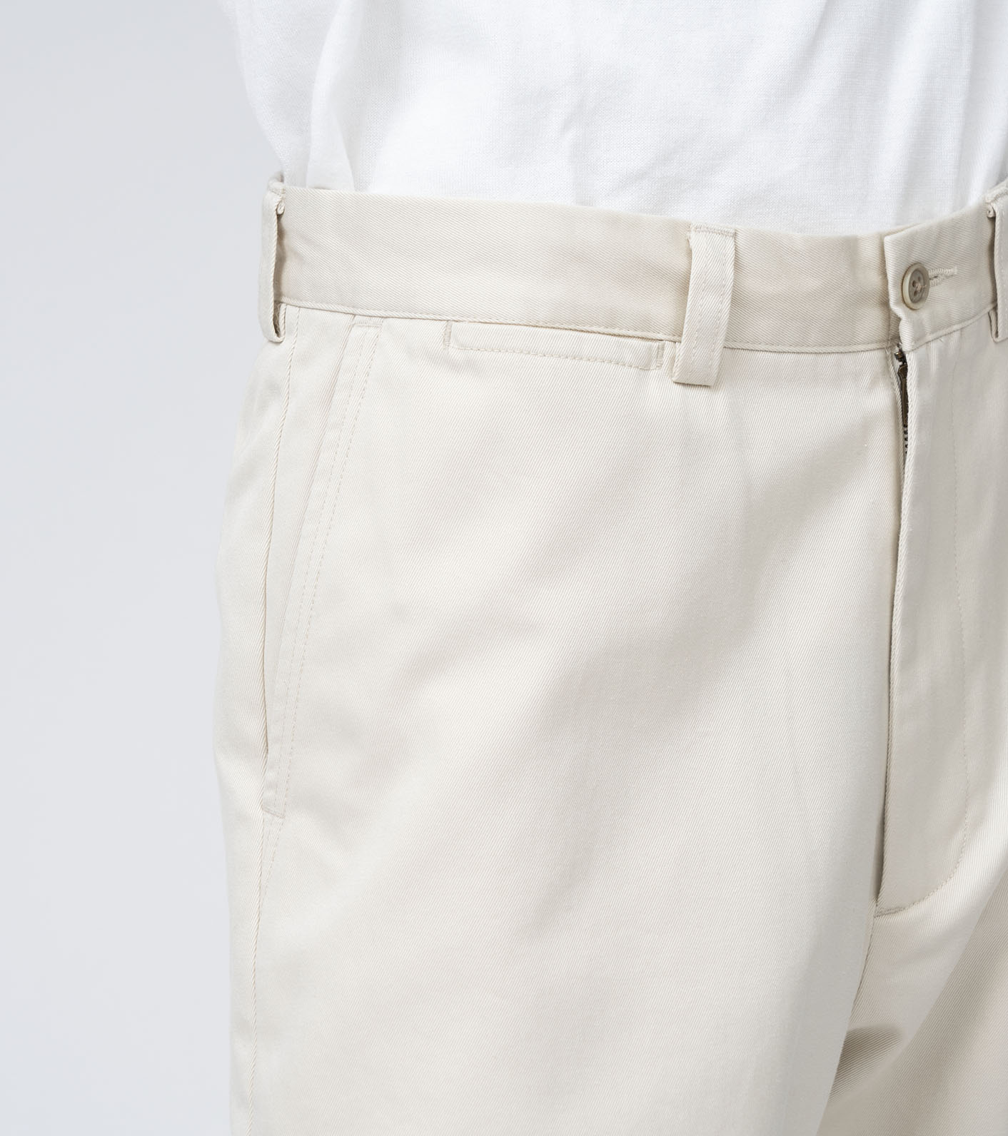 Wide Straight Chino Pants