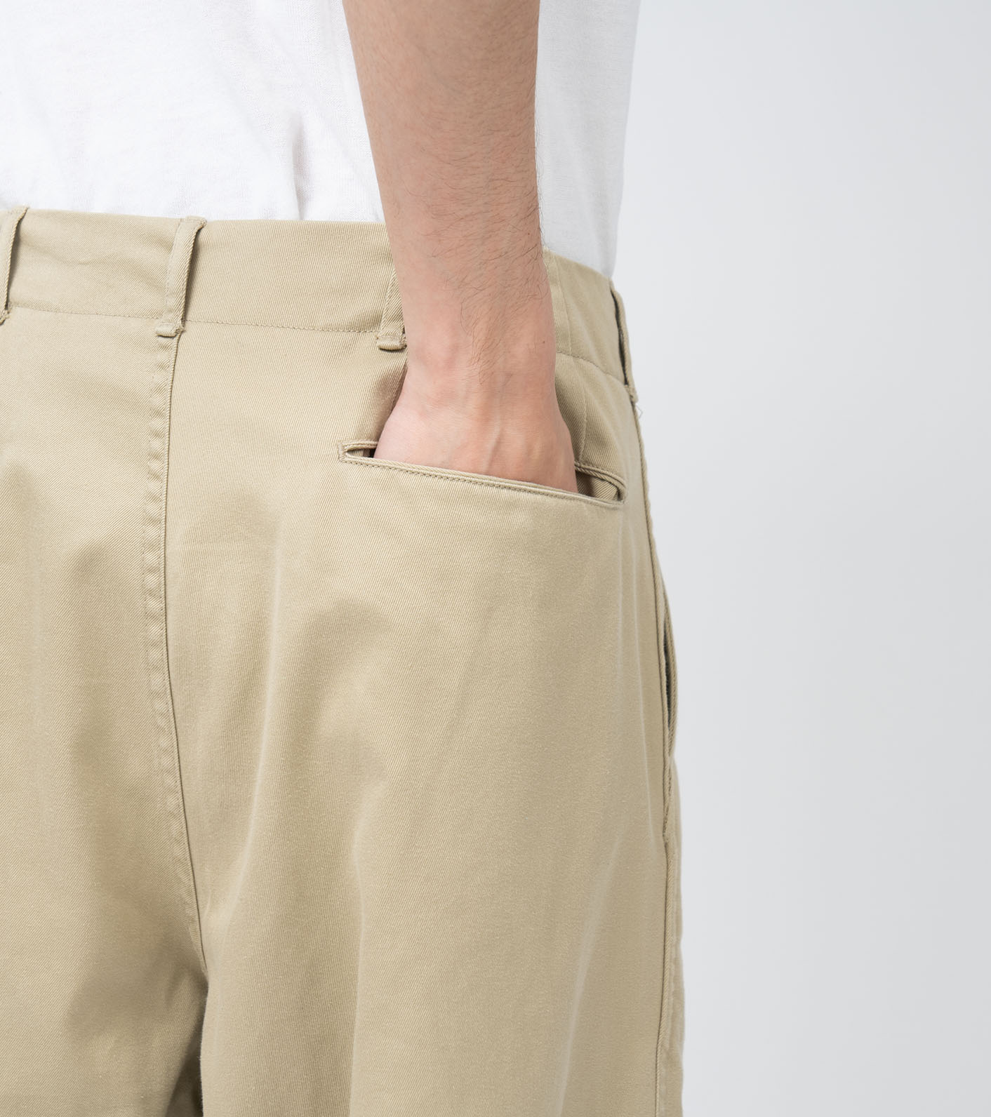 Wide Chino Pants