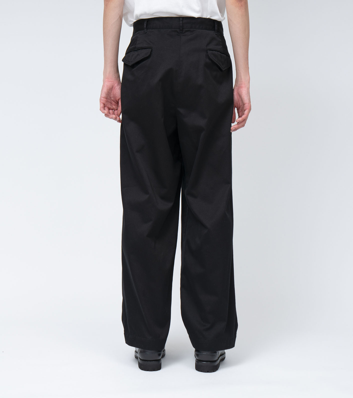 Double Pleat Chino Pants