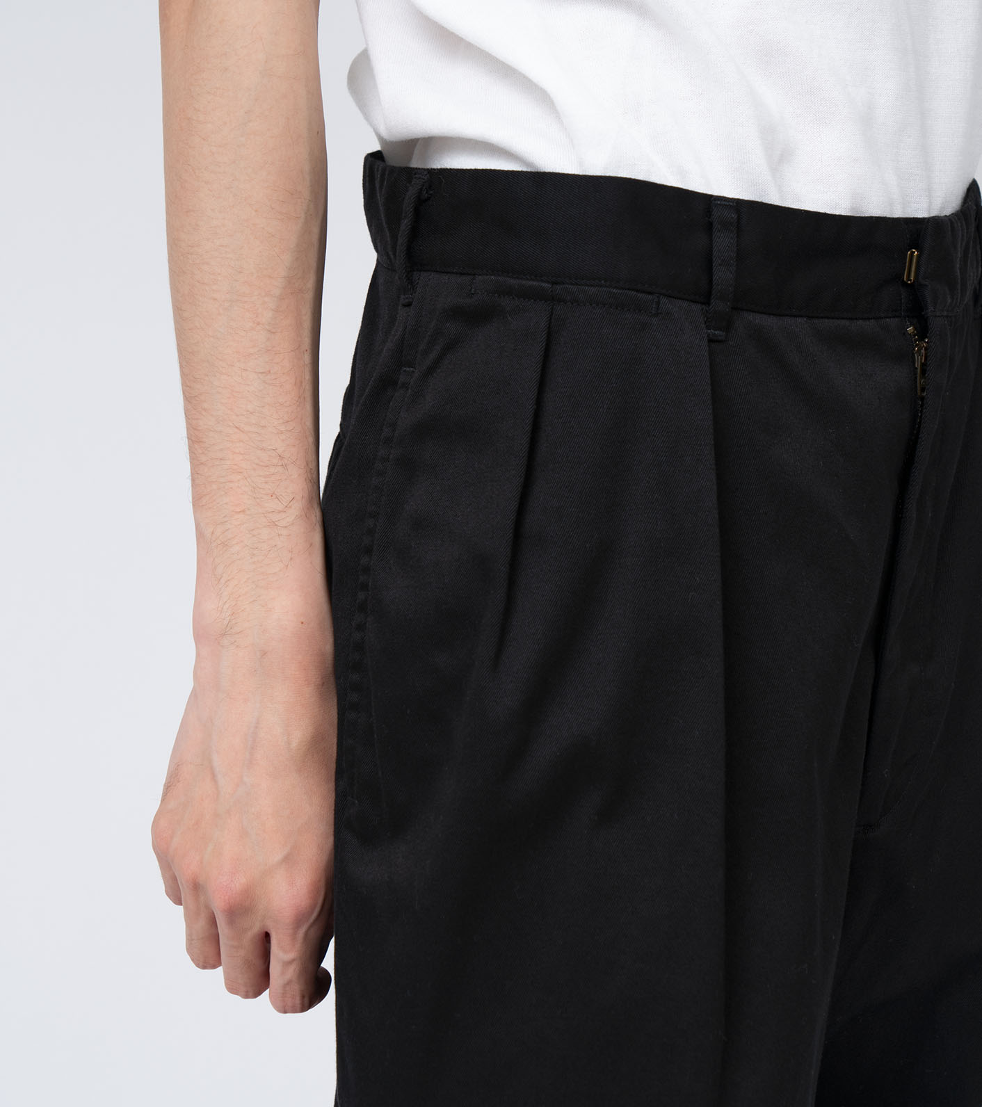 Double Pleat Chino Pants