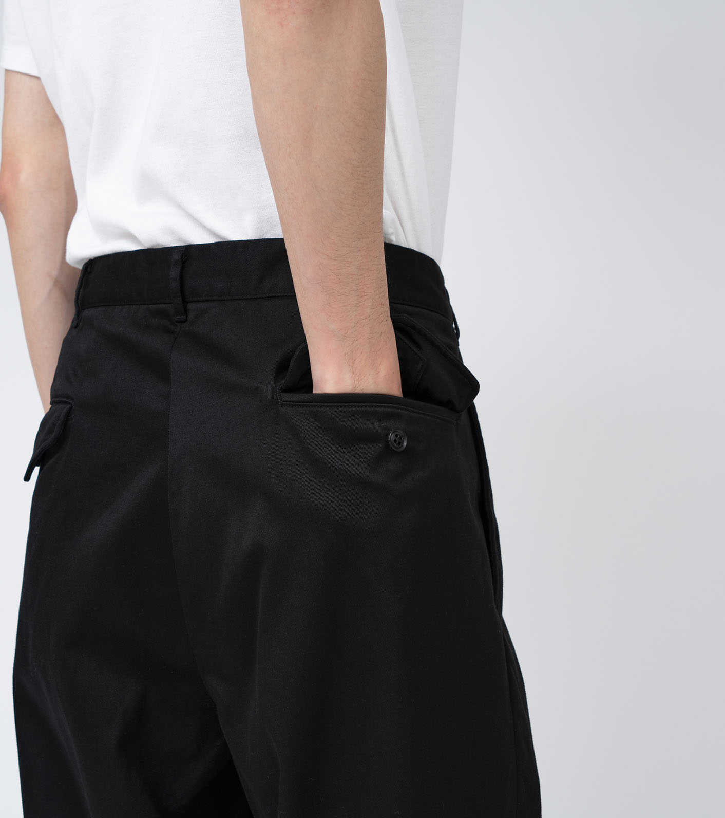 Double Pleat Chino Pants