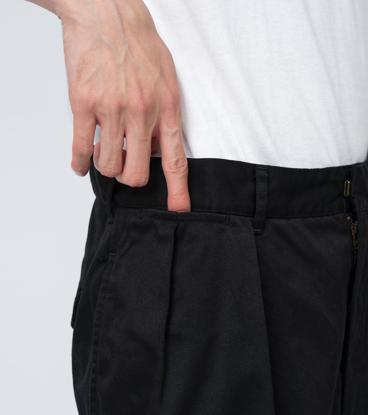 Double Pleat Chino Pants