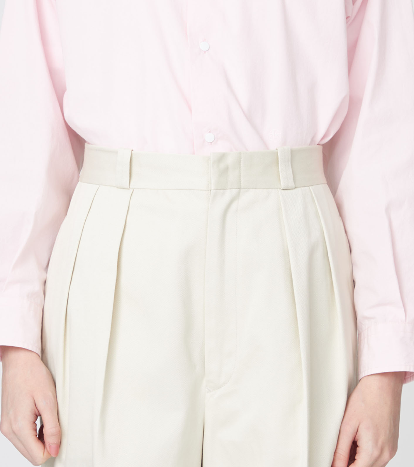Double Pleat Chino Pants
