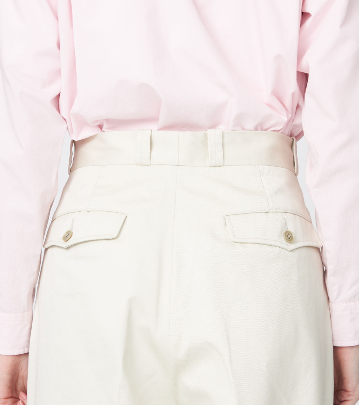 Double Pleat Chino Pants