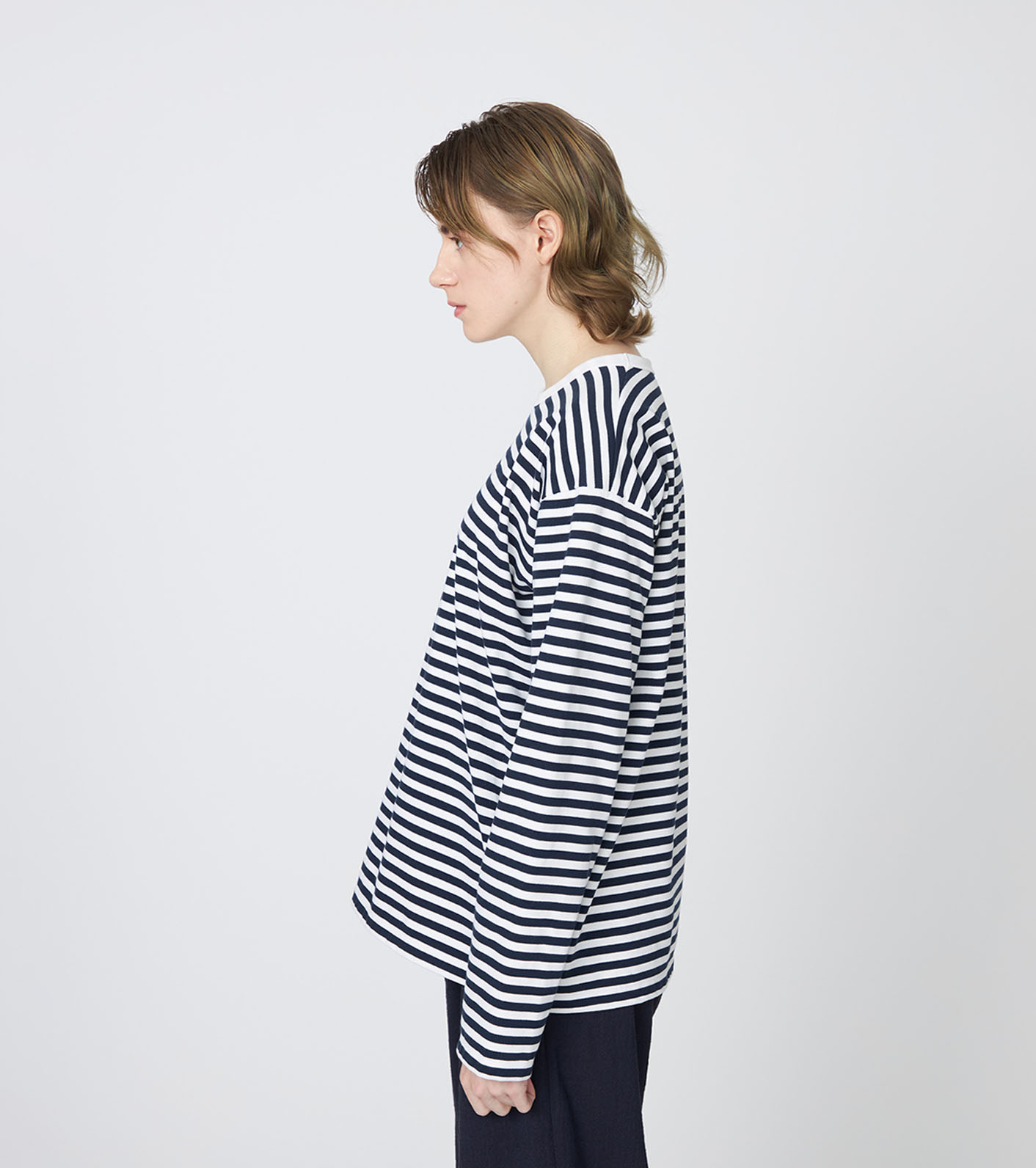 COOLMAX Stripe Jersey L/S Tee